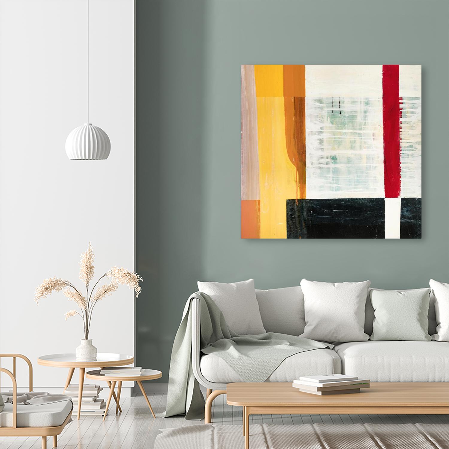 Window 2 by Akiko Hiromoto on GIANT ART - white abstract