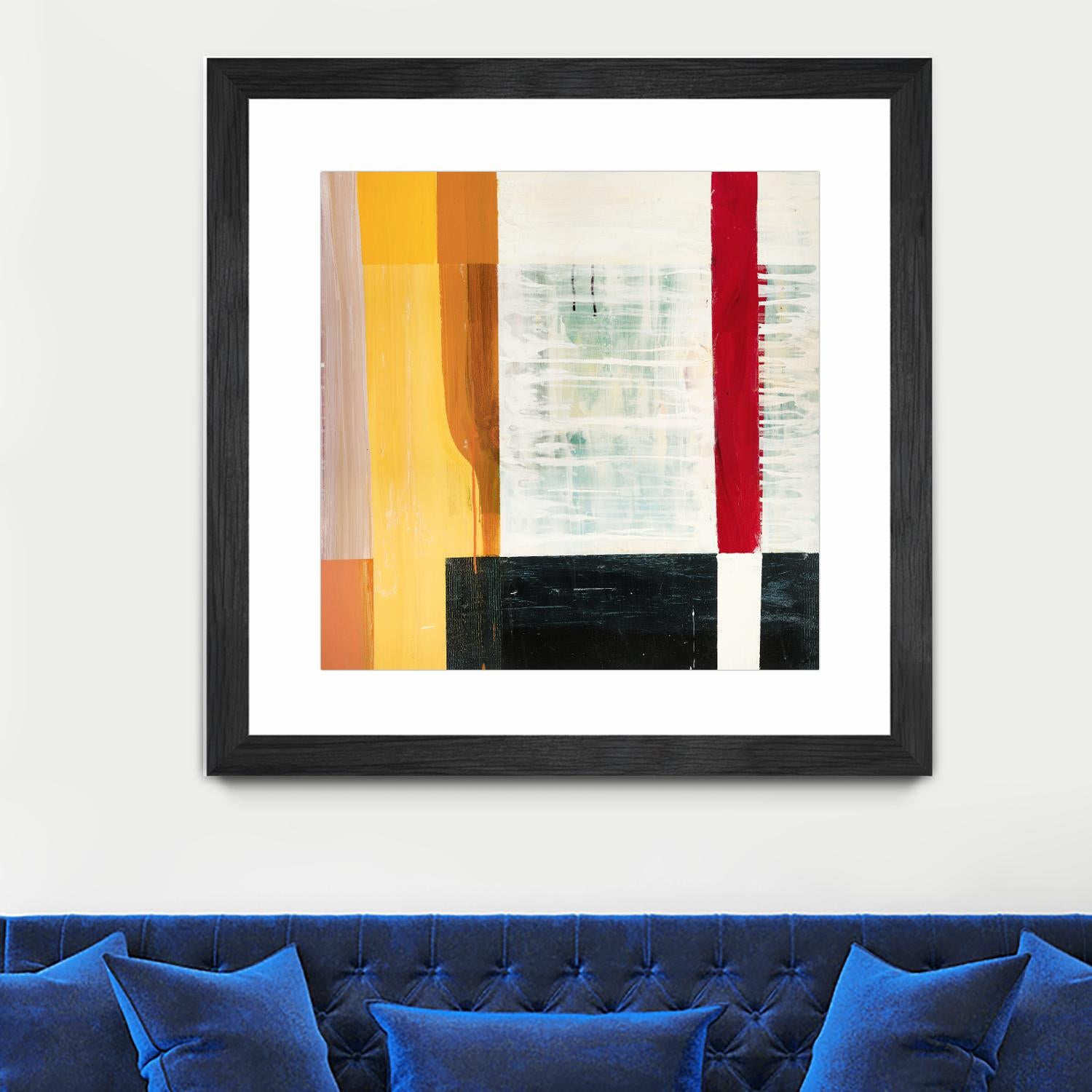 Window 2 by Akiko Hiromoto on GIANT ART - white abstract