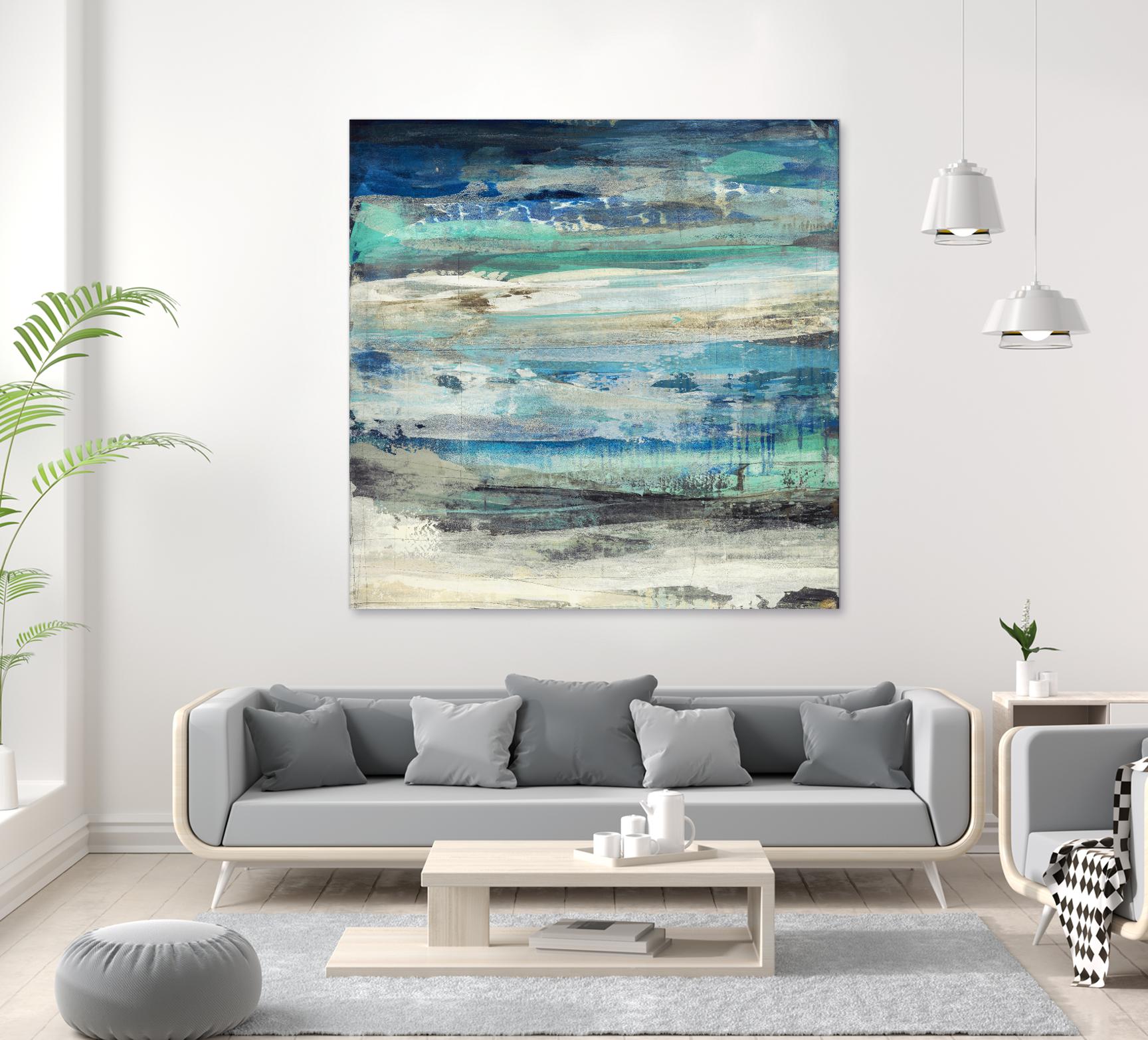 Open Sky 1 by Maeve Harris on GIANT ART - green abstract