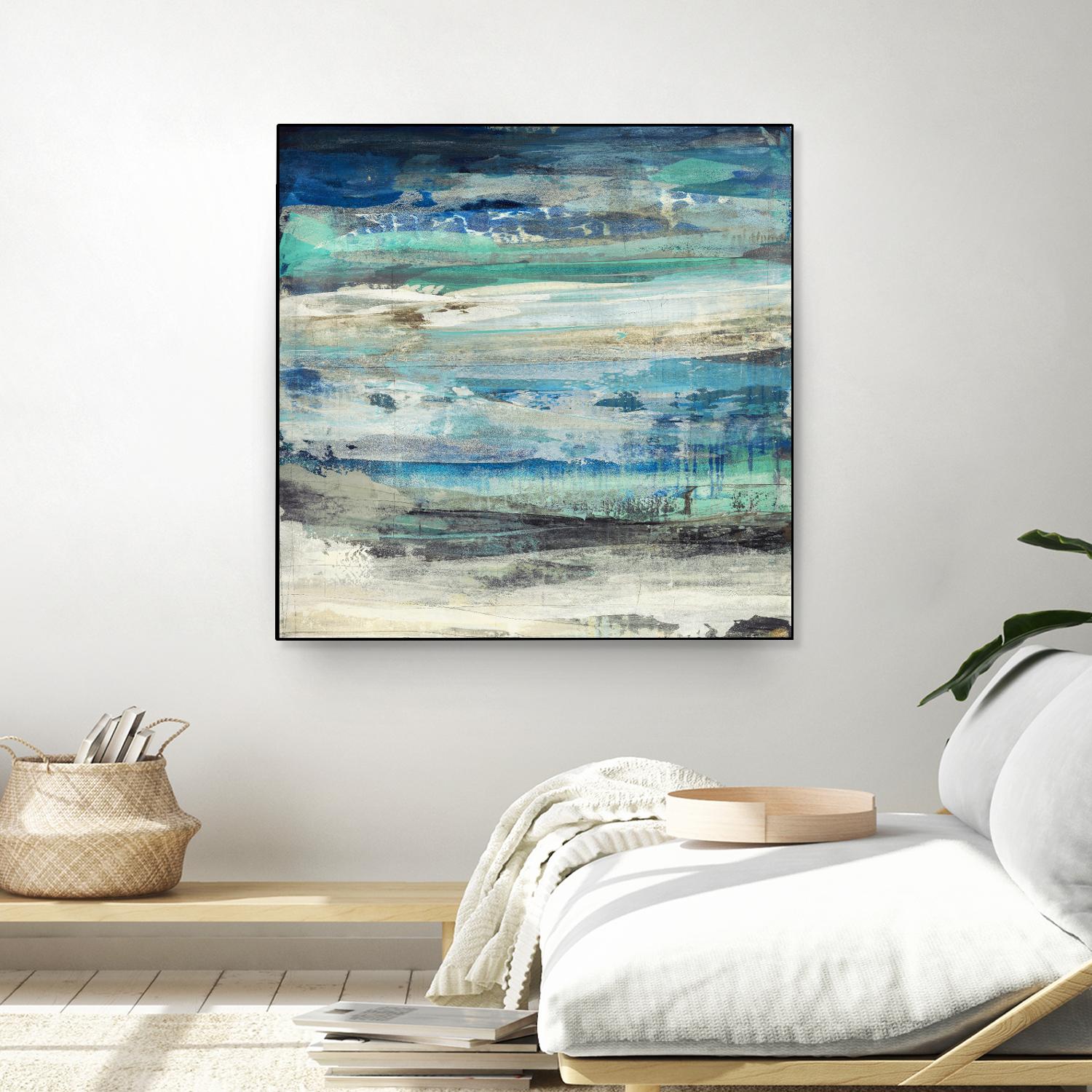 Open Sky 1 by Maeve Harris on GIANT ART - green abstract