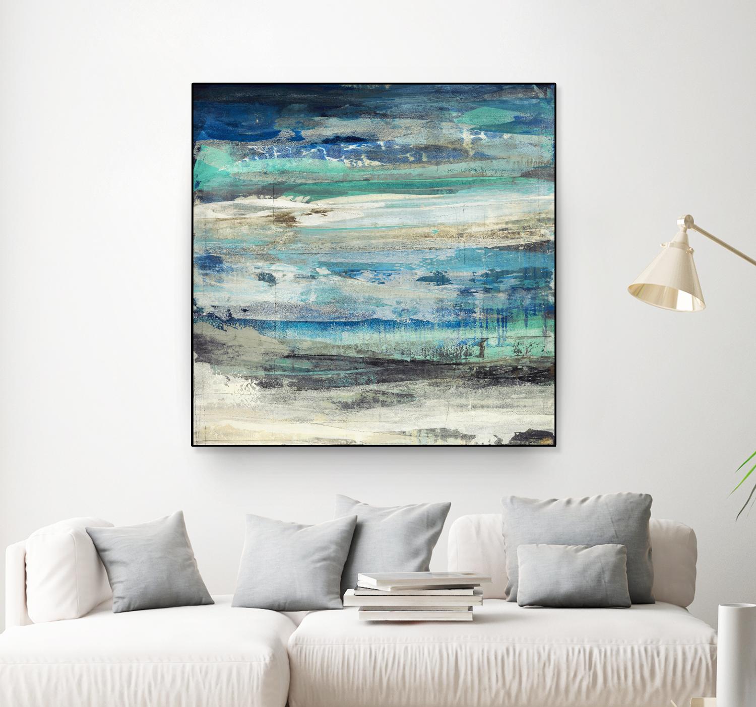 Open Sky 1 by Maeve Harris on GIANT ART - green abstract