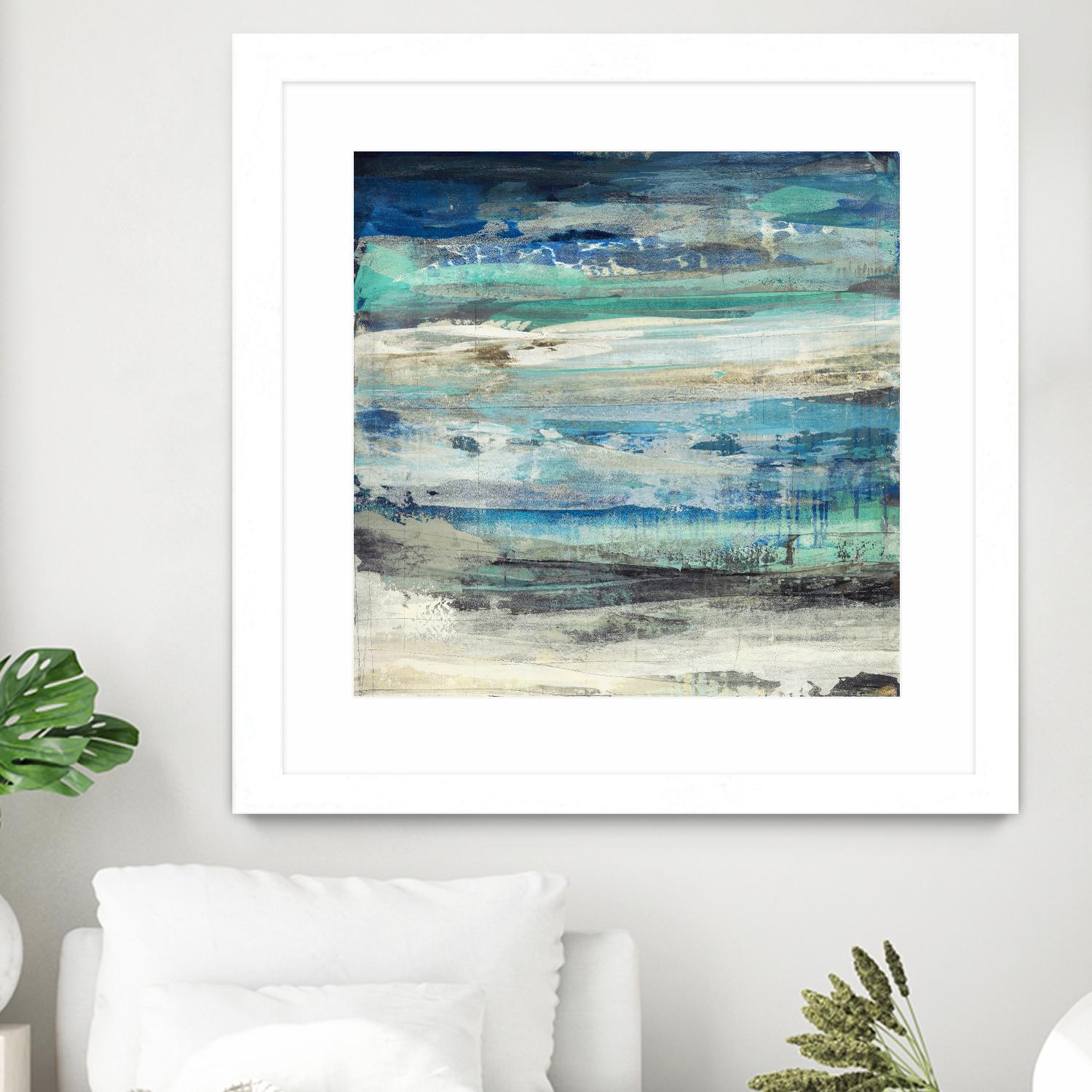 Open Sky 1 by Maeve Harris on GIANT ART - green abstract