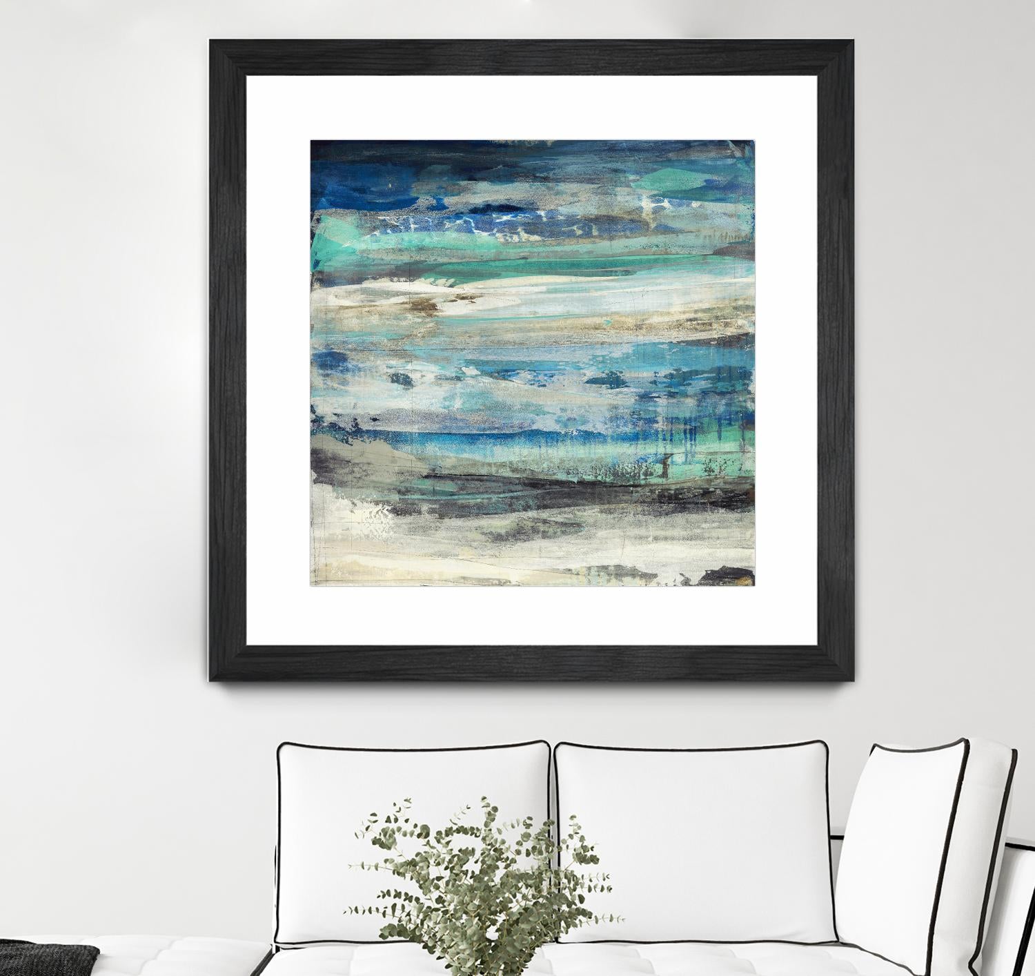 Open Sky 1 by Maeve Harris on GIANT ART - green abstract