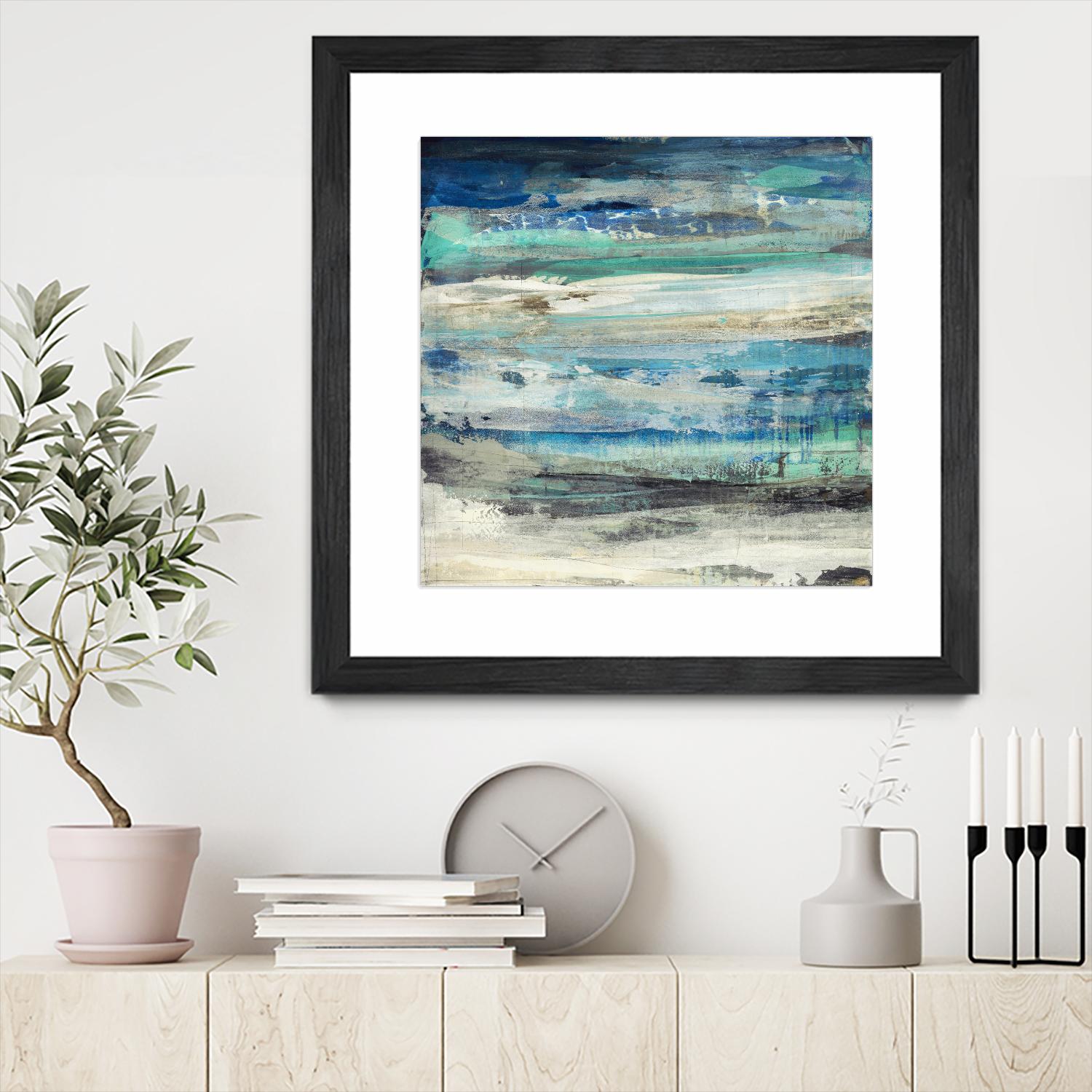 Open Sky 1 by Maeve Harris on GIANT ART - green abstract