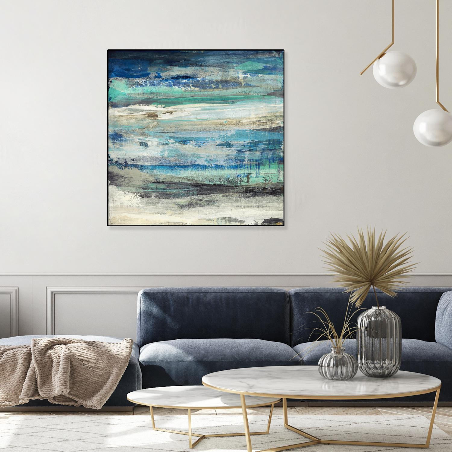 Open Sky 1 by Maeve Harris on GIANT ART - green abstract