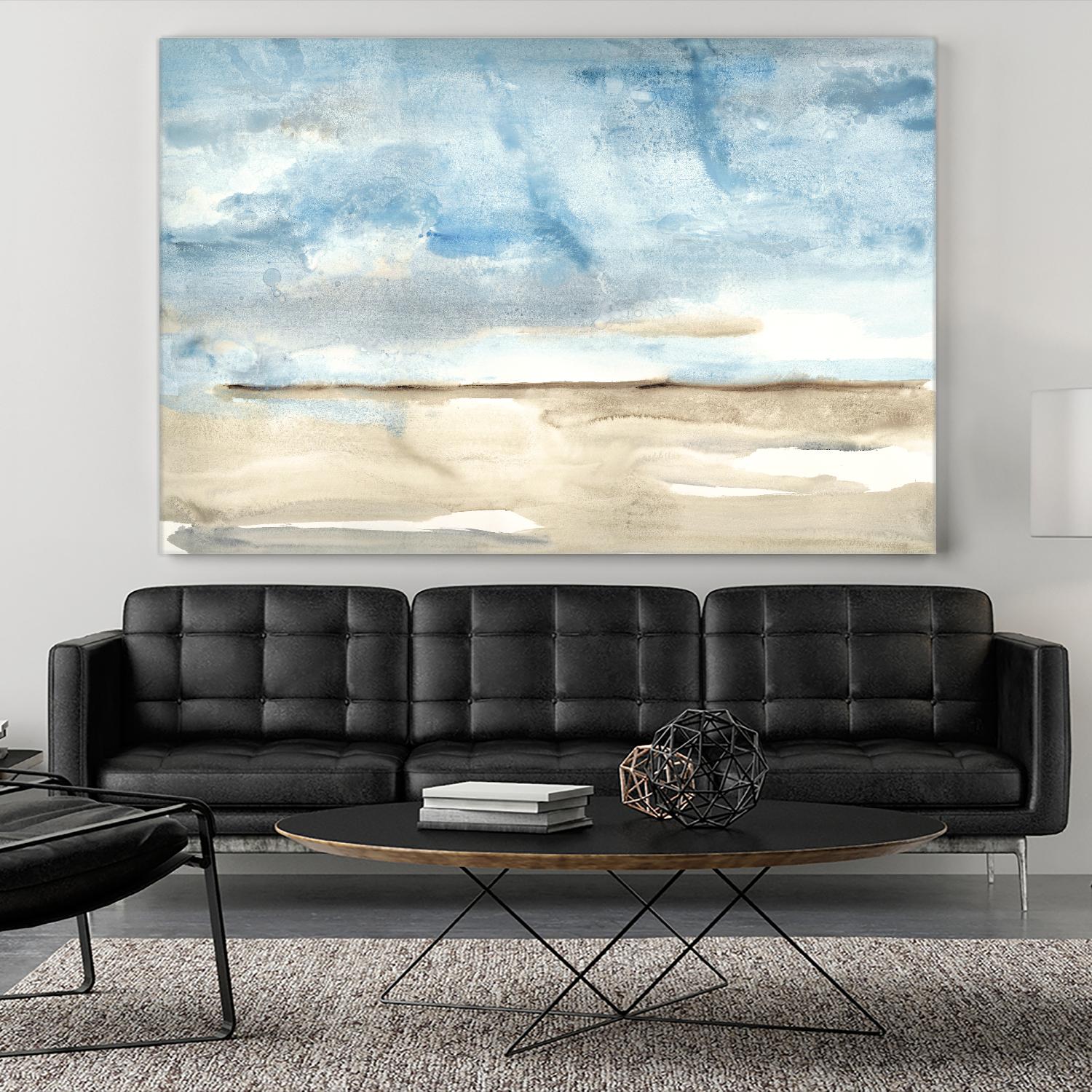 Landscape Watercolor 1 by Natasha Marie on GIANT ART - green abstract