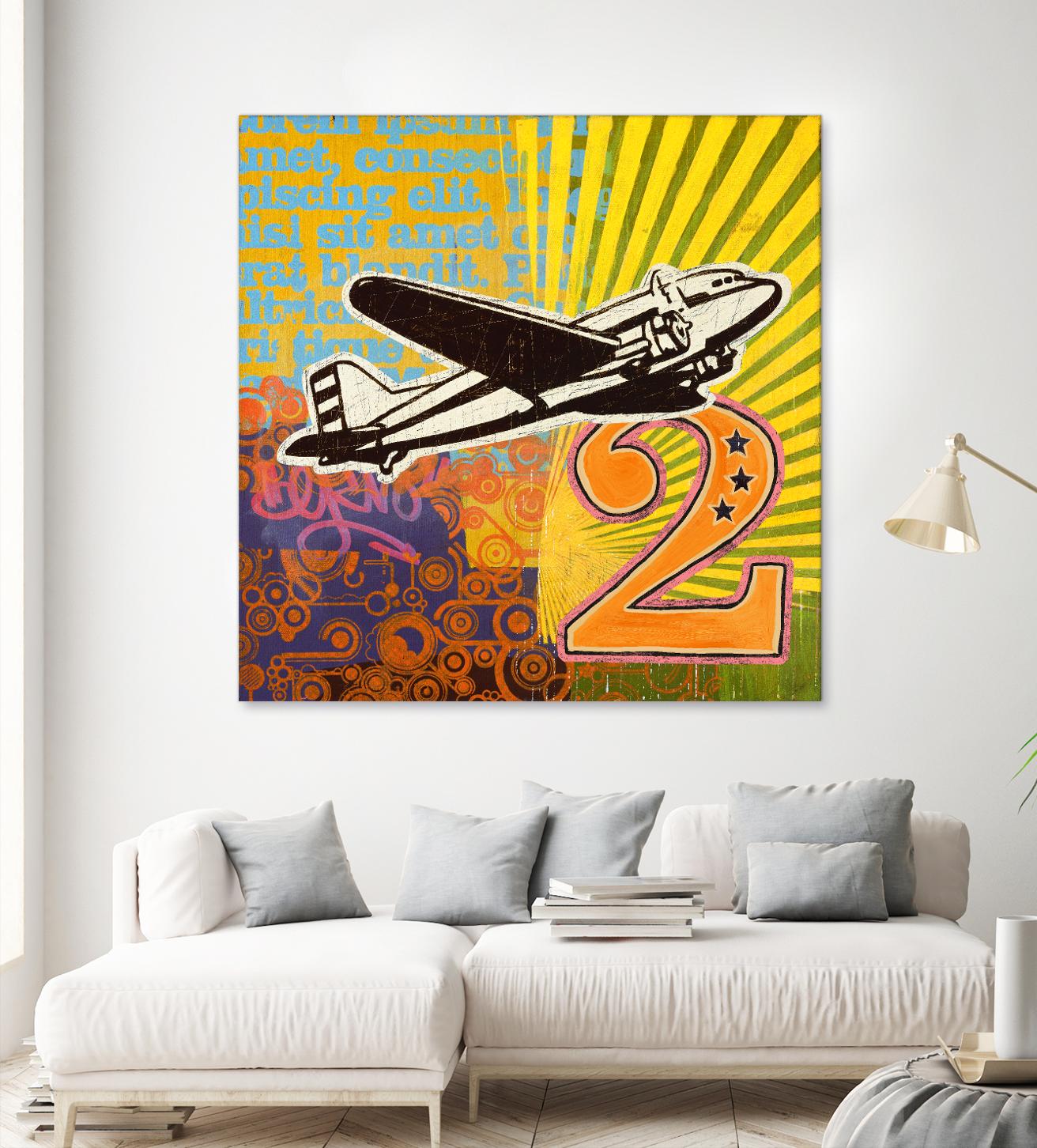 Plane 2 by Johnny Taylor on GIANT ART - black contemporary