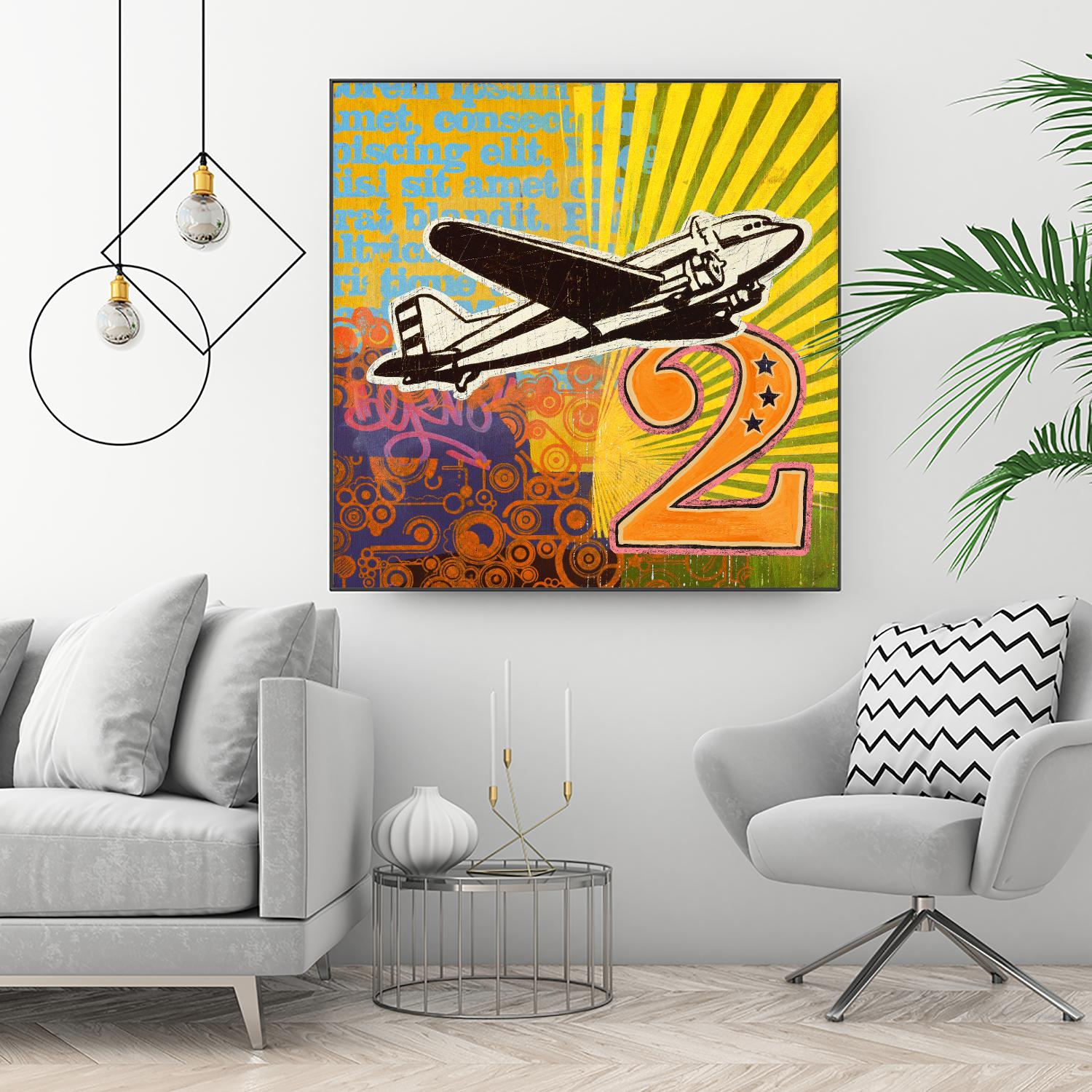 Plane 2 by Johnny Taylor on GIANT ART - black contemporary
