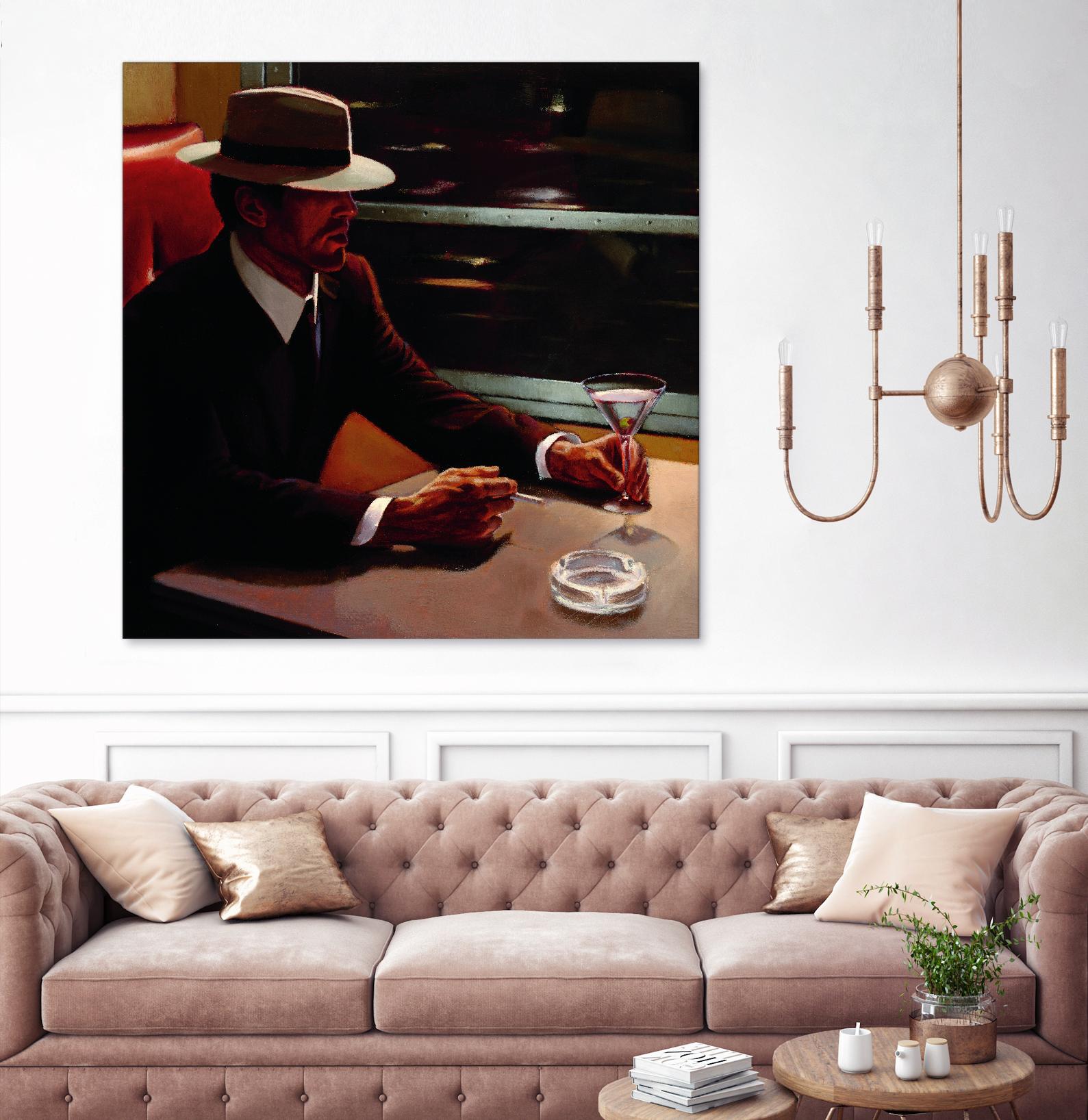 Dry Martini Crop I by Myles Sullivan on GIANT ART - beige men and women