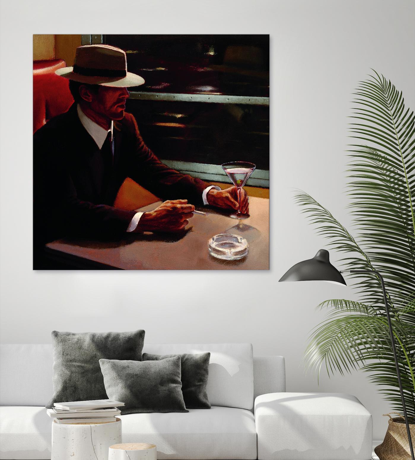 Dry Martini Crop I by Myles Sullivan on GIANT ART - beige men and women