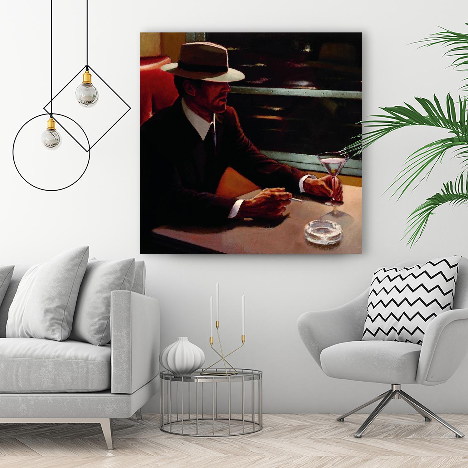 Dry Martini Crop I by Myles Sullivan on GIANT ART - beige men and women