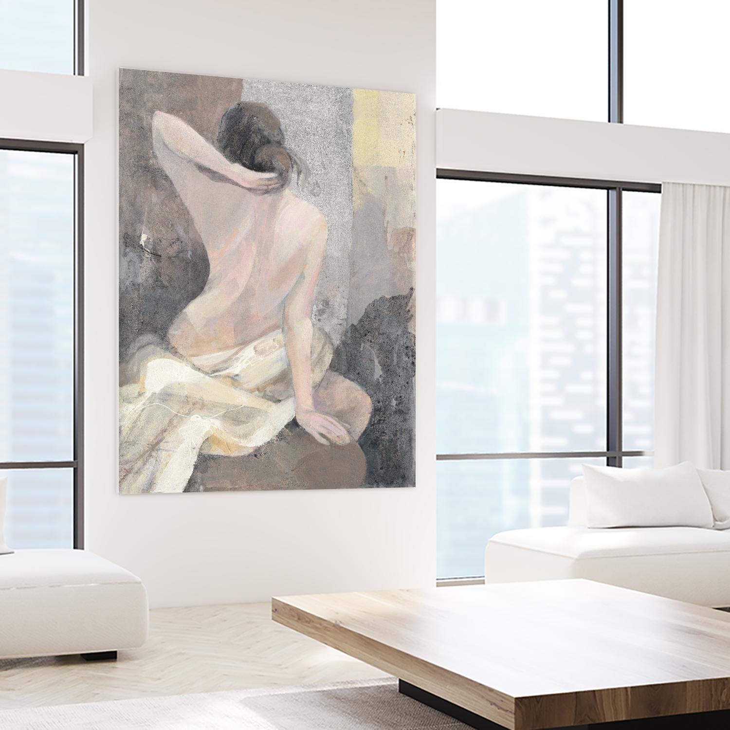 After the Bath I by Albena Hristova on GIANT ART - beige men and women