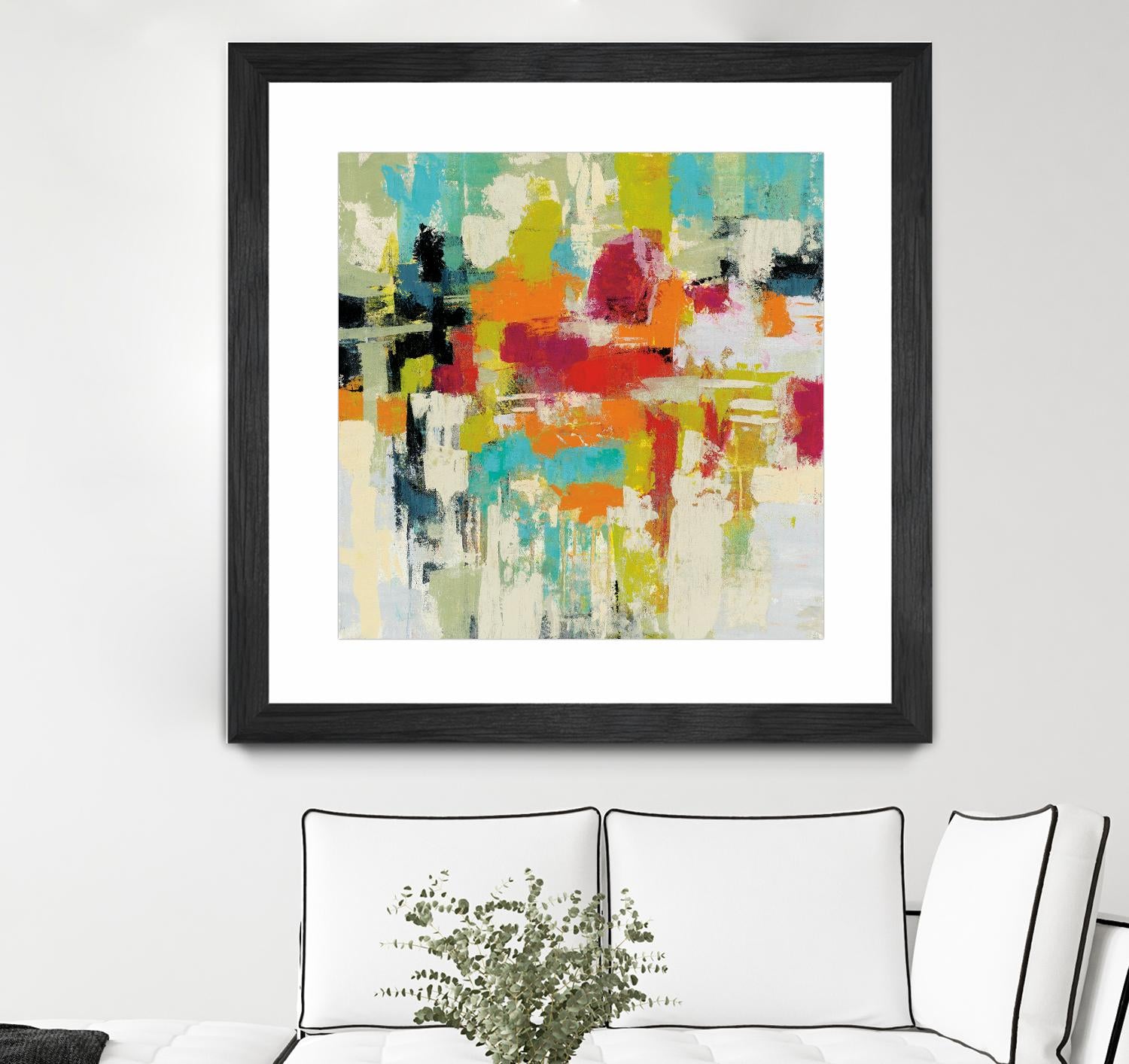 Summer Silk Road by Silvia Vassileva on GIANT ART - green abstract