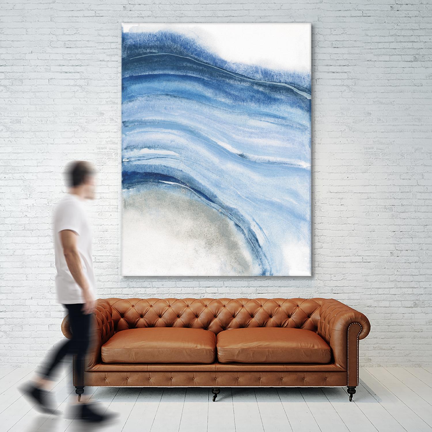 Watercolor Geoge IV by Chris Paschke on GIANT ART - white abstract