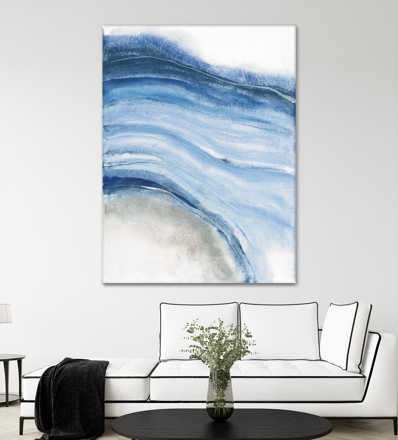 Watercolor Geoge IV by Chris Paschke on GIANT ART - white abstract