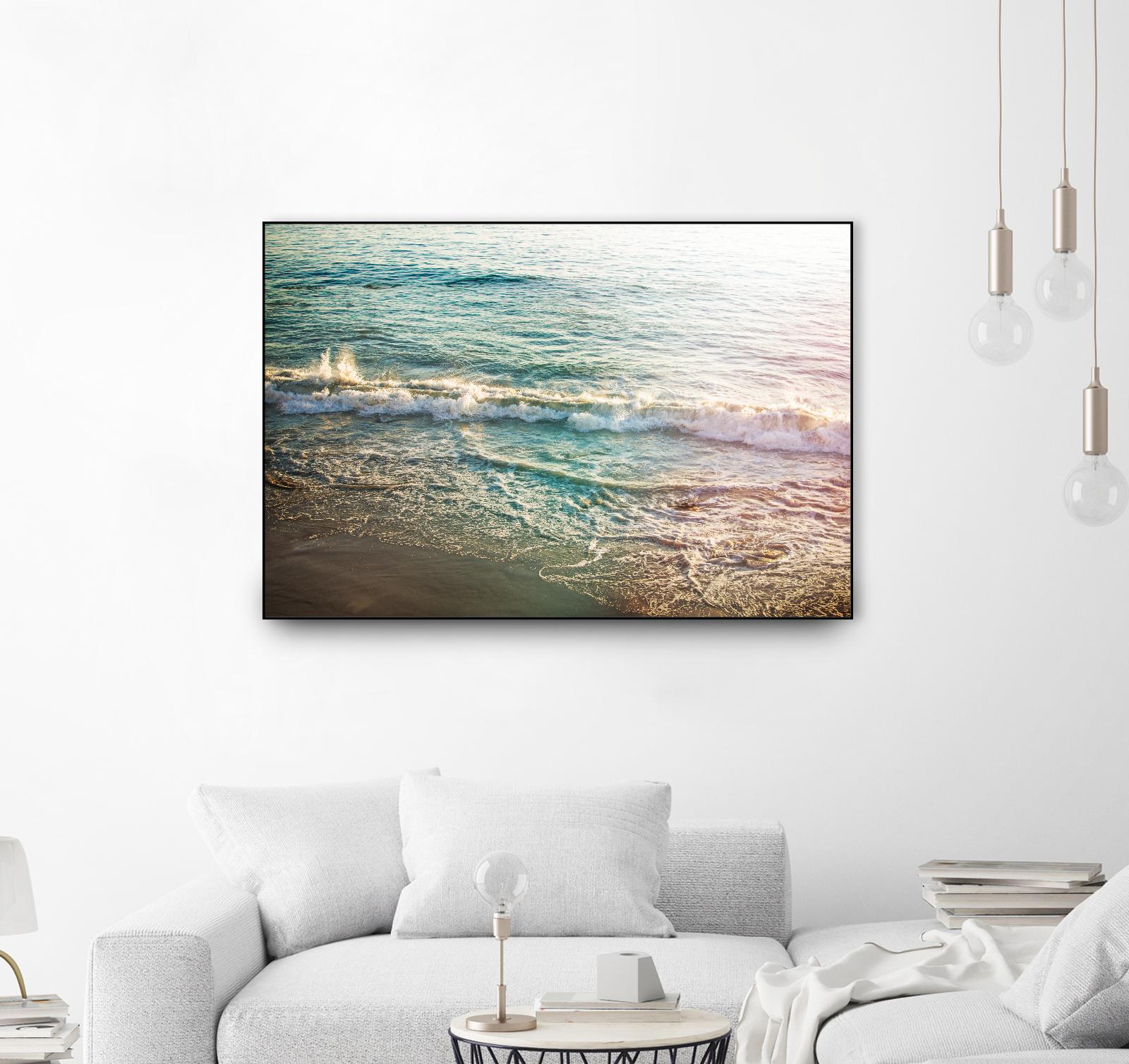 First Light II by Elizabeth Urquhart on GIANT ART - brown sea scene