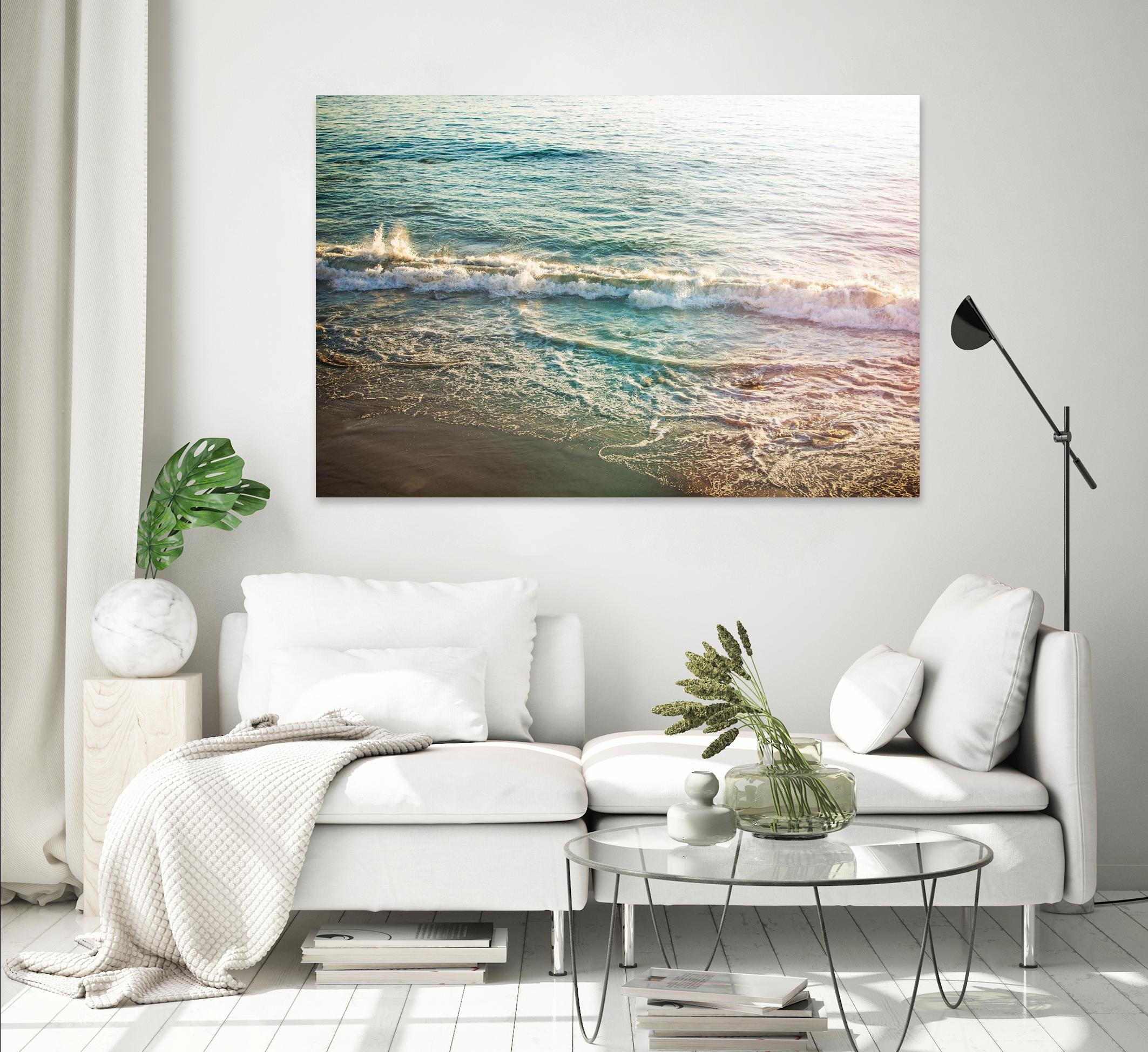 First Light II by Elizabeth Urquhart on GIANT ART - brown sea scene