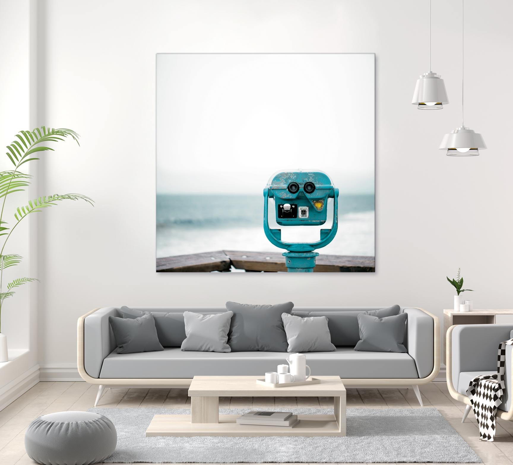 Pacific Cool I by Elizabeth Urquhart on GIANT ART - white sea scene