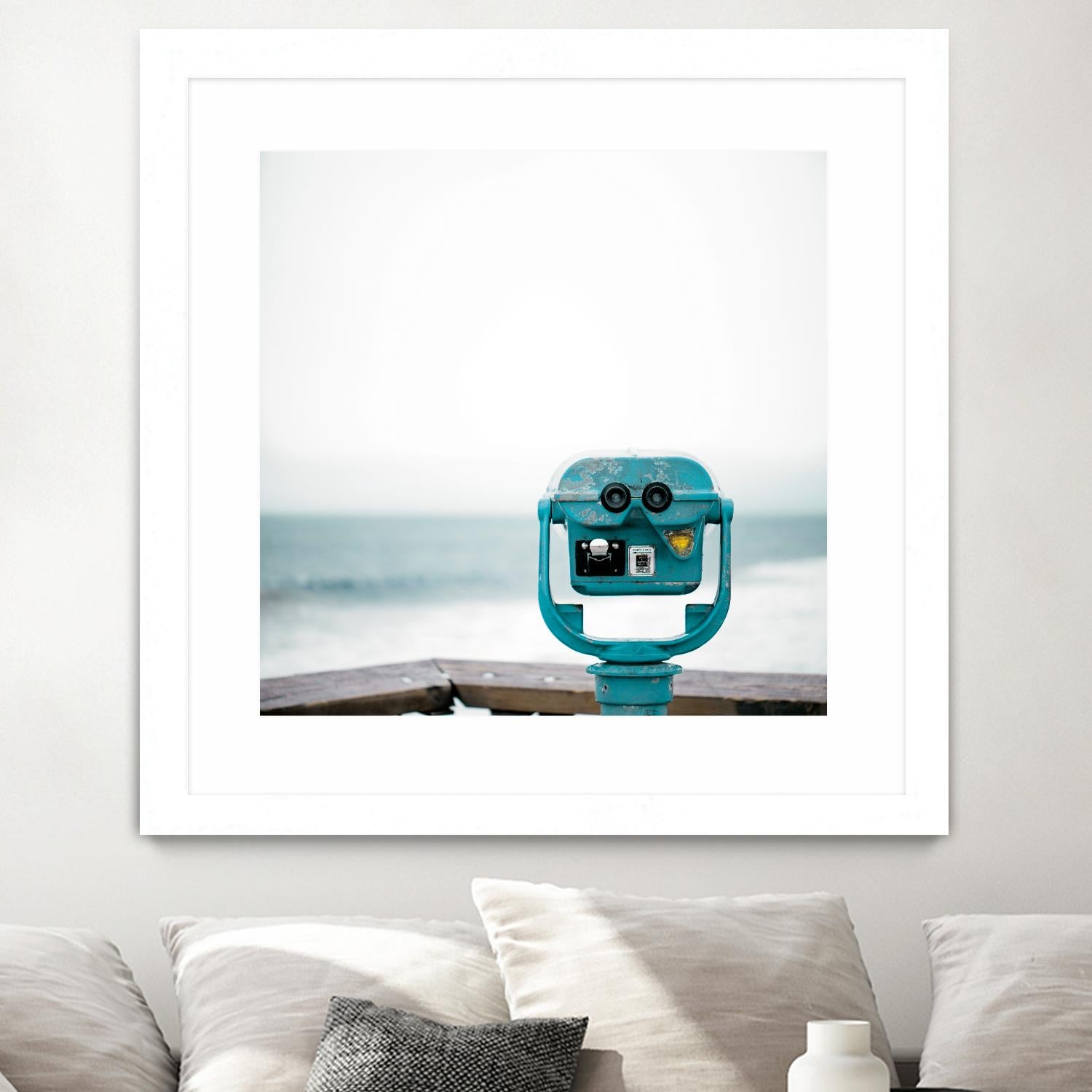 Pacific Cool I by Elizabeth Urquhart on GIANT ART - white sea scene