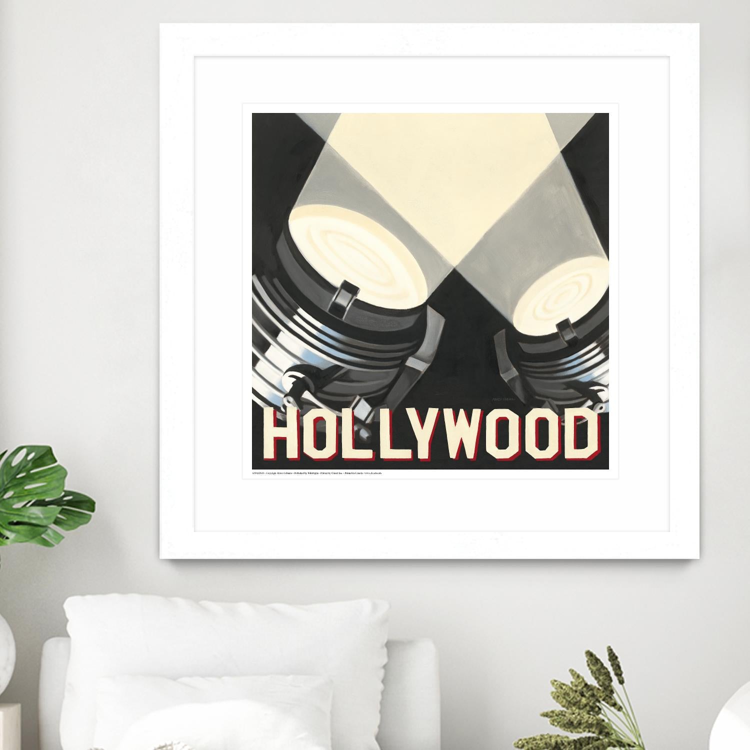 Hollywood by Marco Fabiano on GIANT ART - beige leisure
