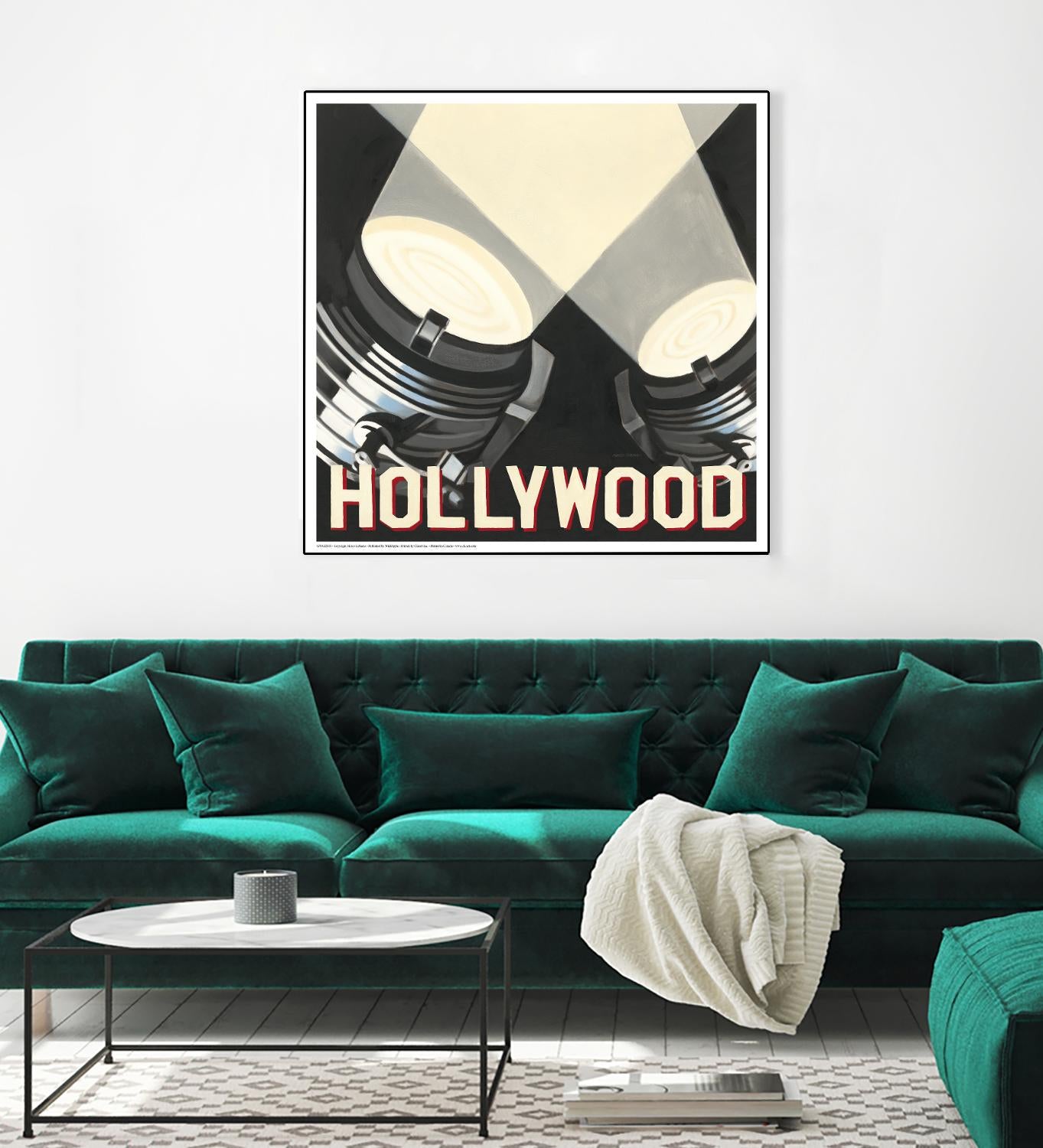 Hollywood by Marco Fabiano on GIANT ART - beige leisure