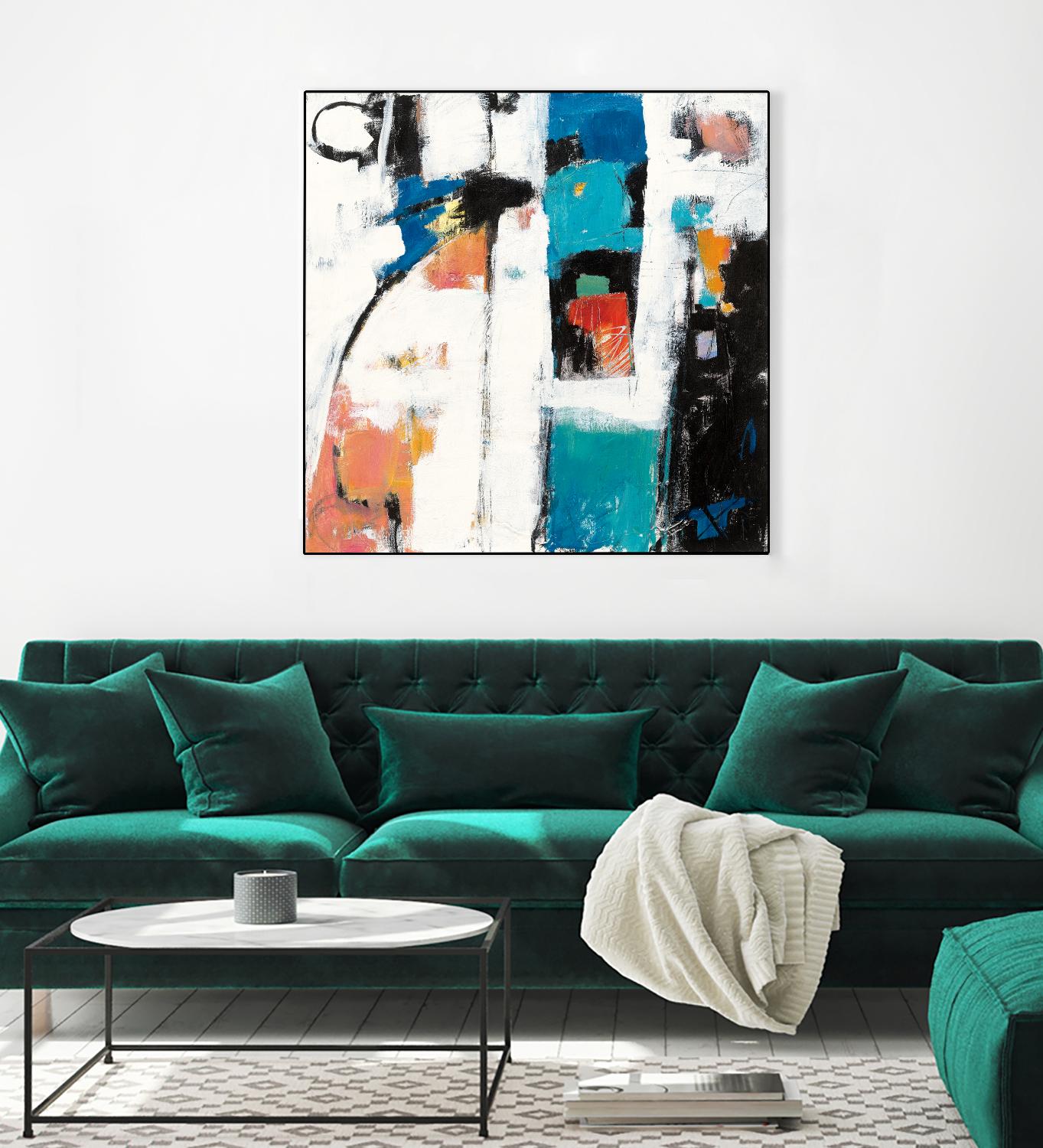 Catalina I by Mike Schick on GIANT ART - white abstract