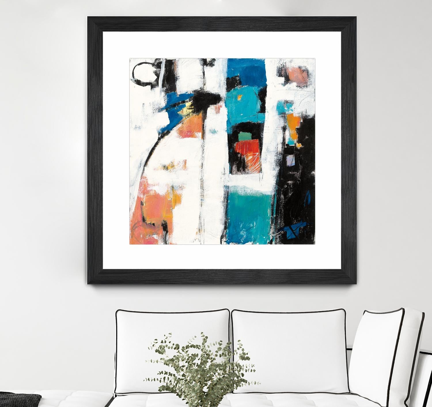 Catalina I by Mike Schick on GIANT ART - white abstract