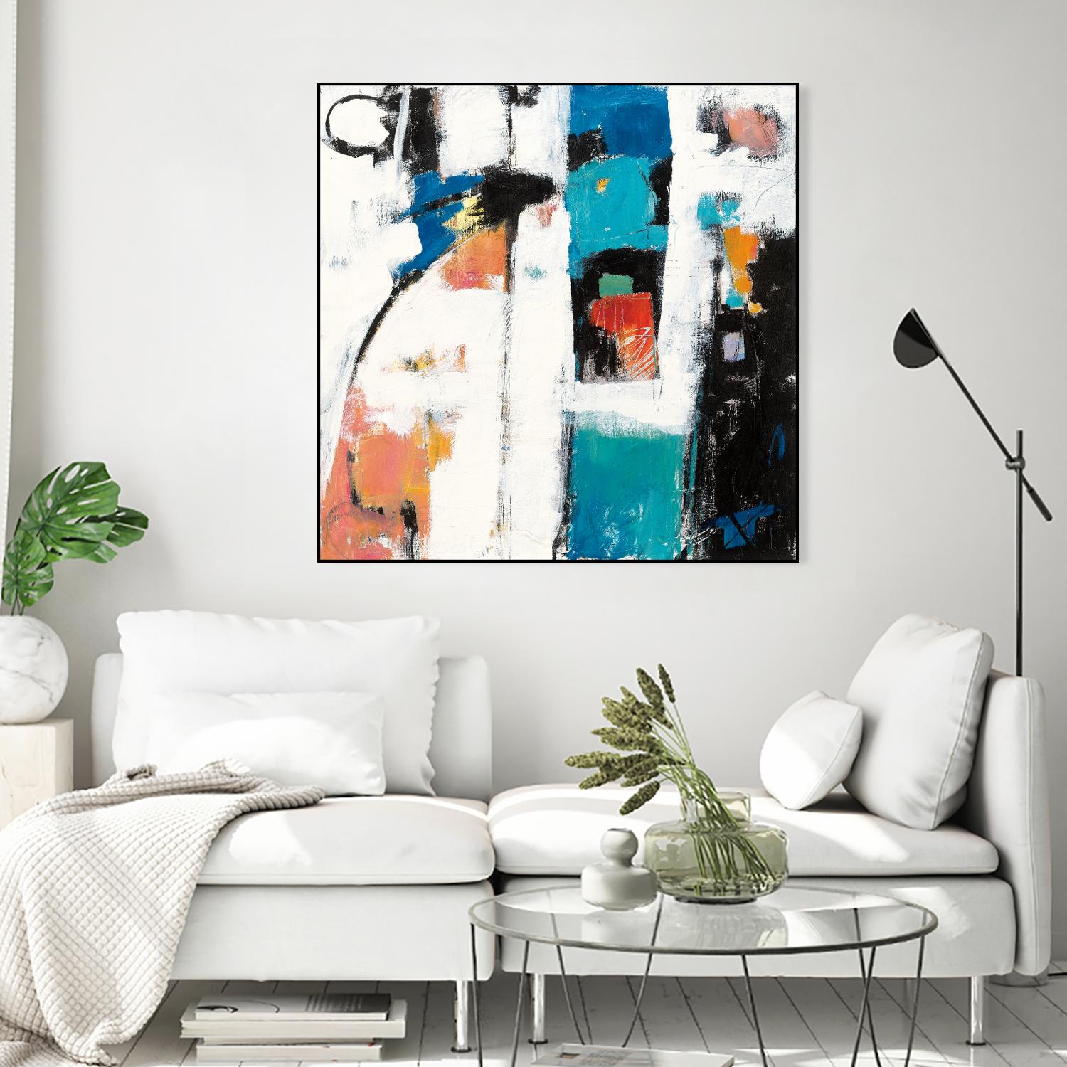 Catalina I by Mike Schick on GIANT ART - white abstract