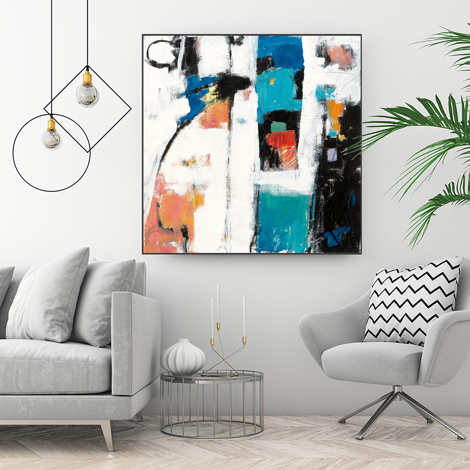 Catalina I by Mike Schick on GIANT ART - white abstract