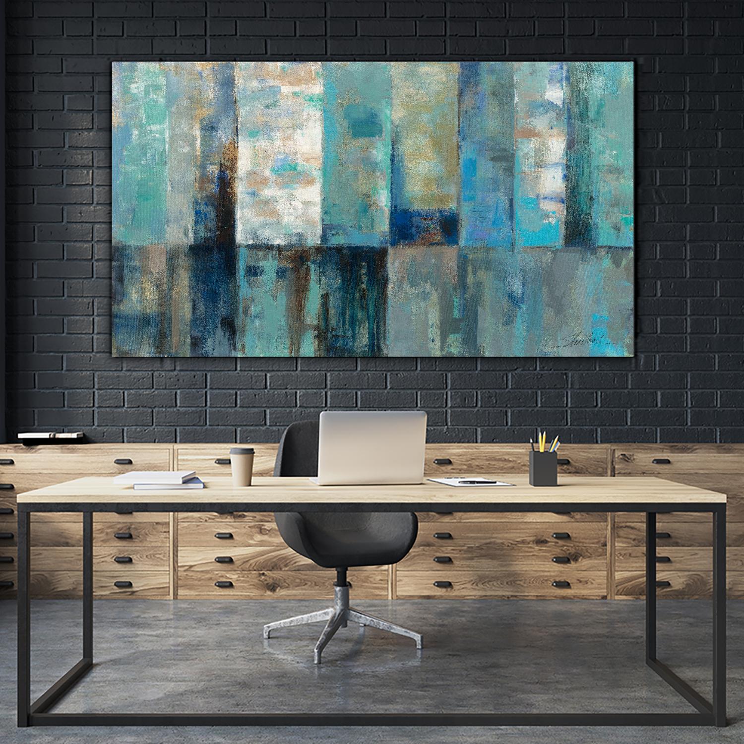 Moonlight Aspen by Silvia Vassileva on GIANT ART - white abstract