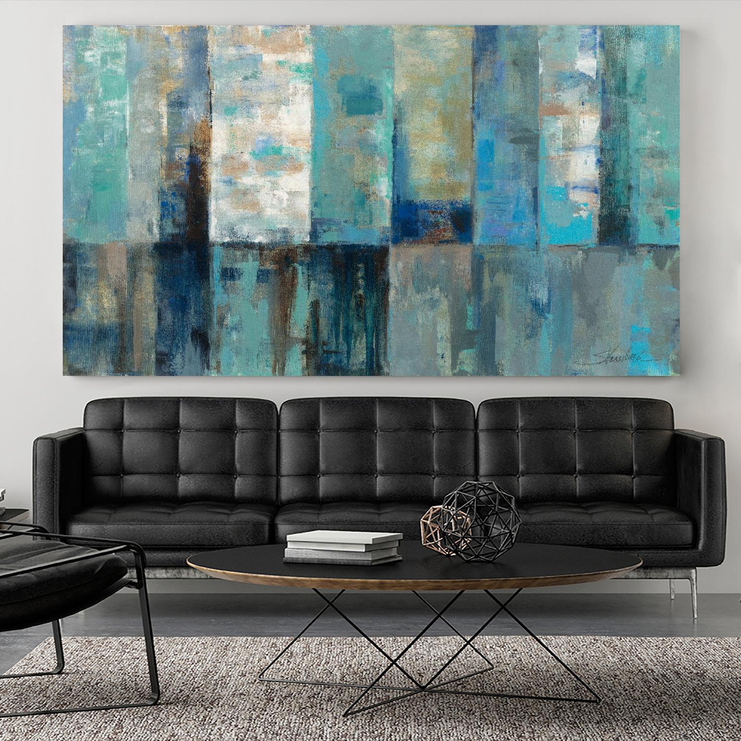 Moonlight Aspen by Silvia Vassileva on GIANT ART - white abstract