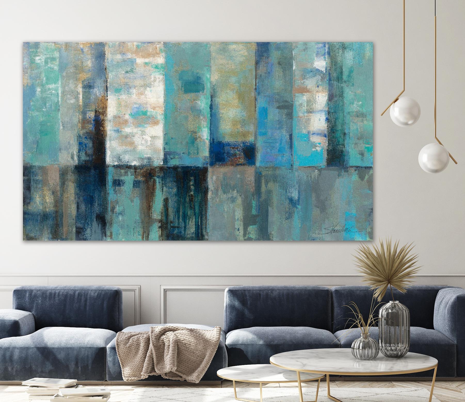 Moonlight Aspen by Silvia Vassileva on GIANT ART - white abstract