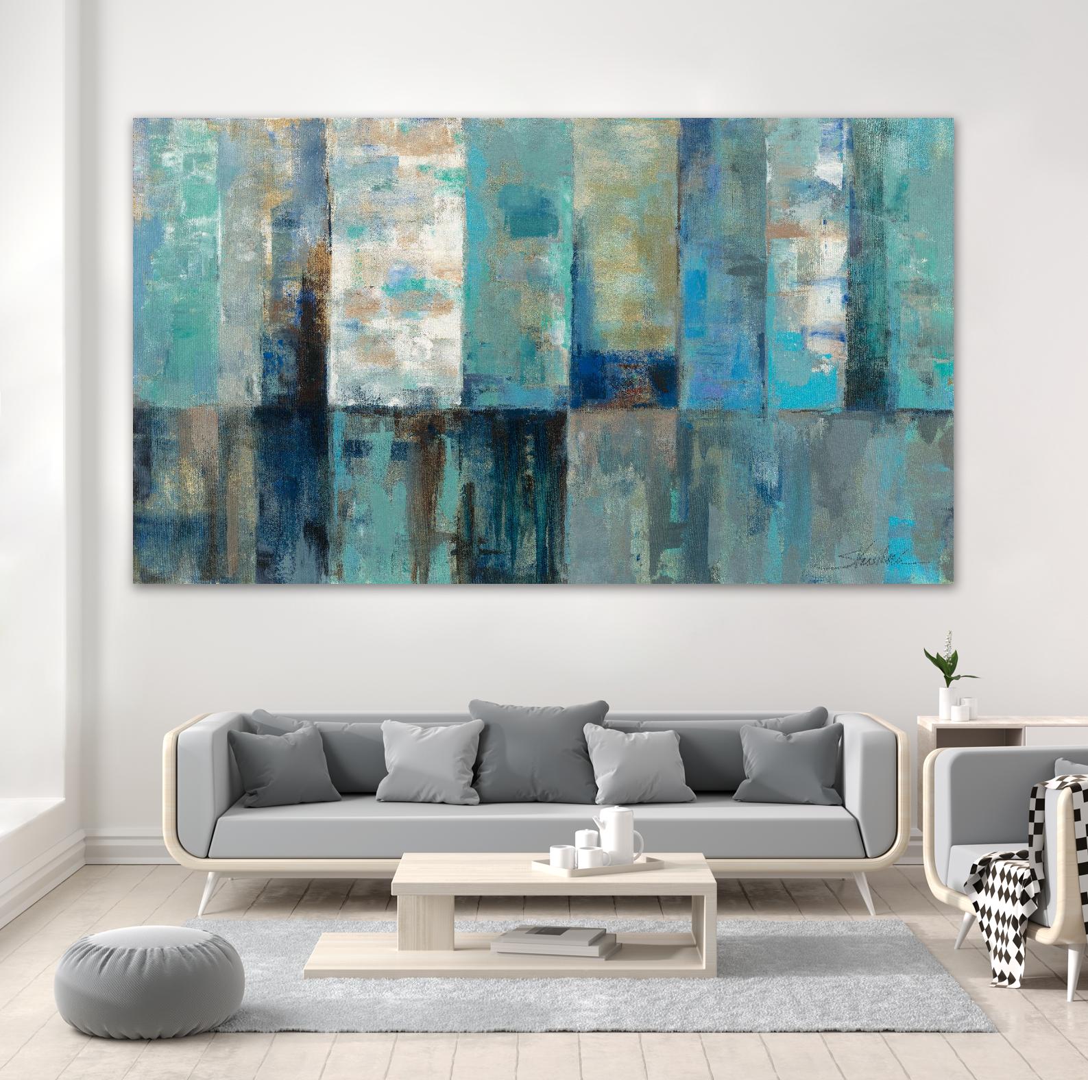 Moonlight Aspen by Silvia Vassileva on GIANT ART - white abstract