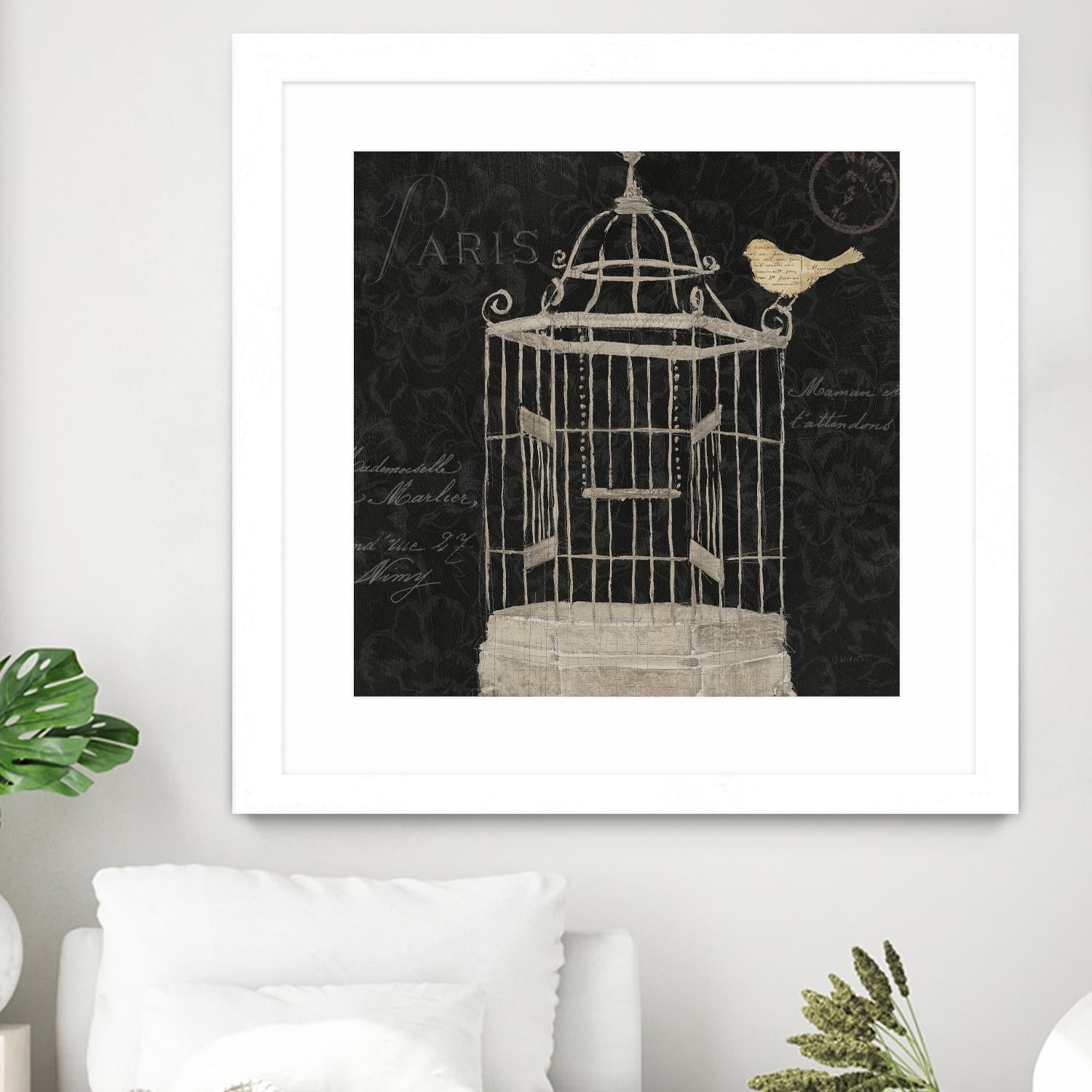 Via Paris II by James Wiens on GIANT ART - beige animals