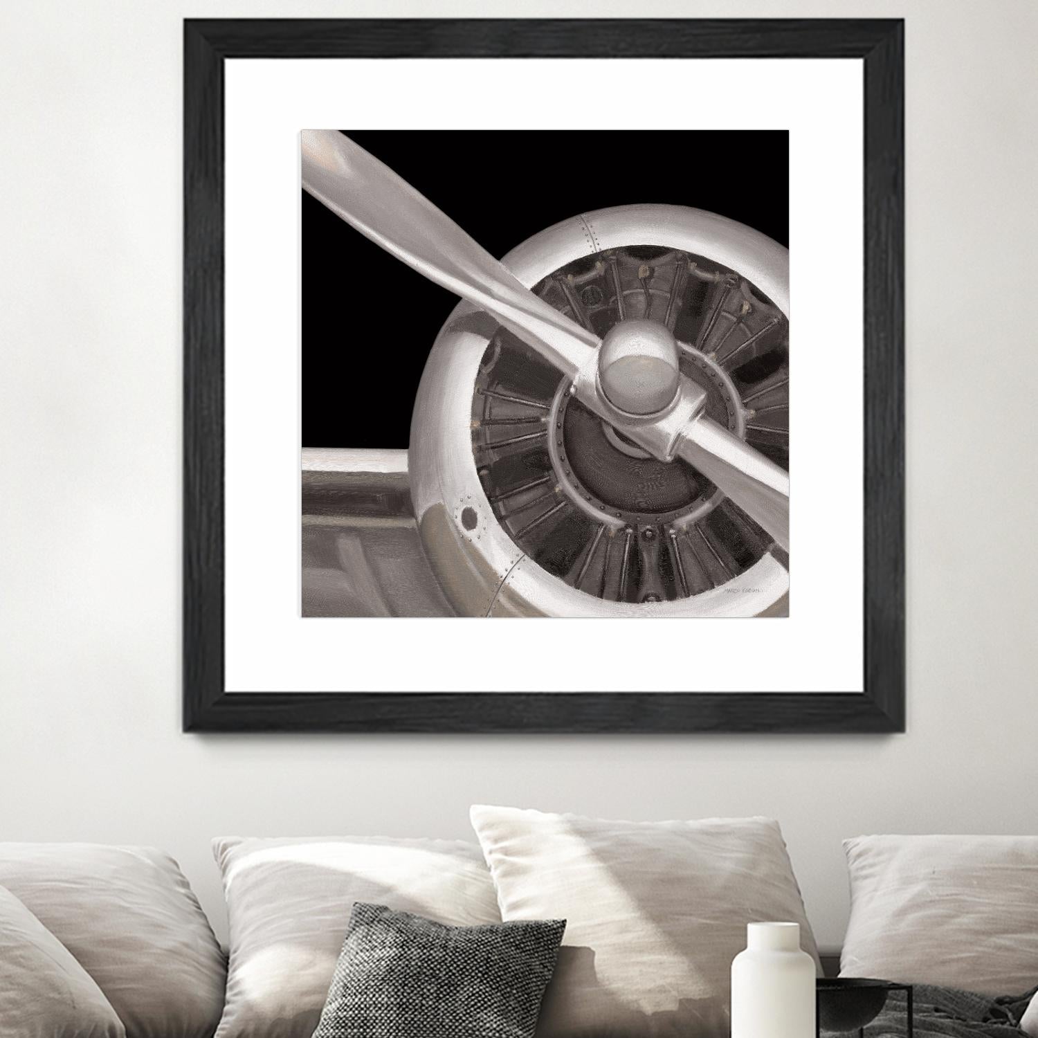 Travel by air III by Marco Fabiano on GIANT ART - black vehicle