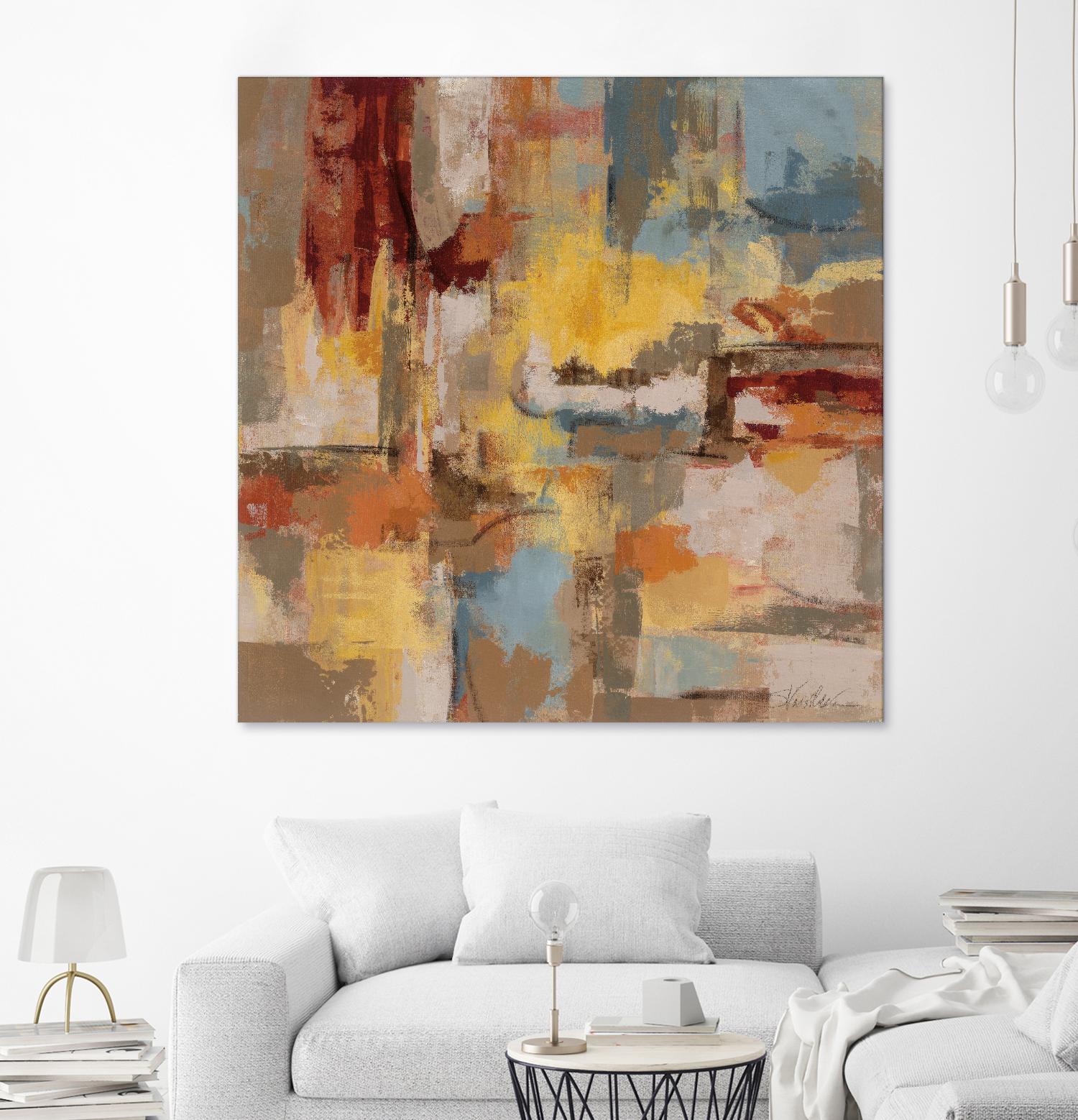 Sunday Afternoon by Silvia Vassileva on GIANT ART - red abstract