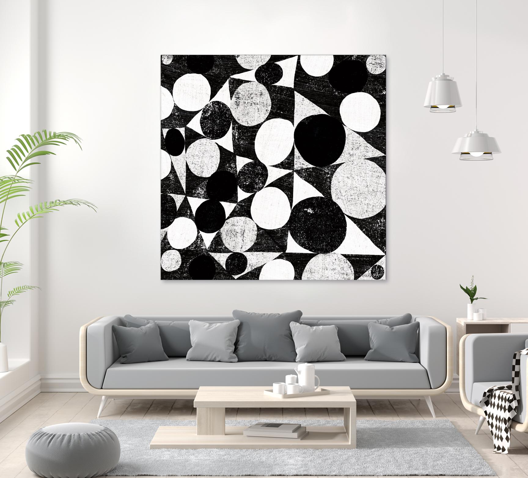 Spotty I by Michael Mullan on GIANT ART - white abstract