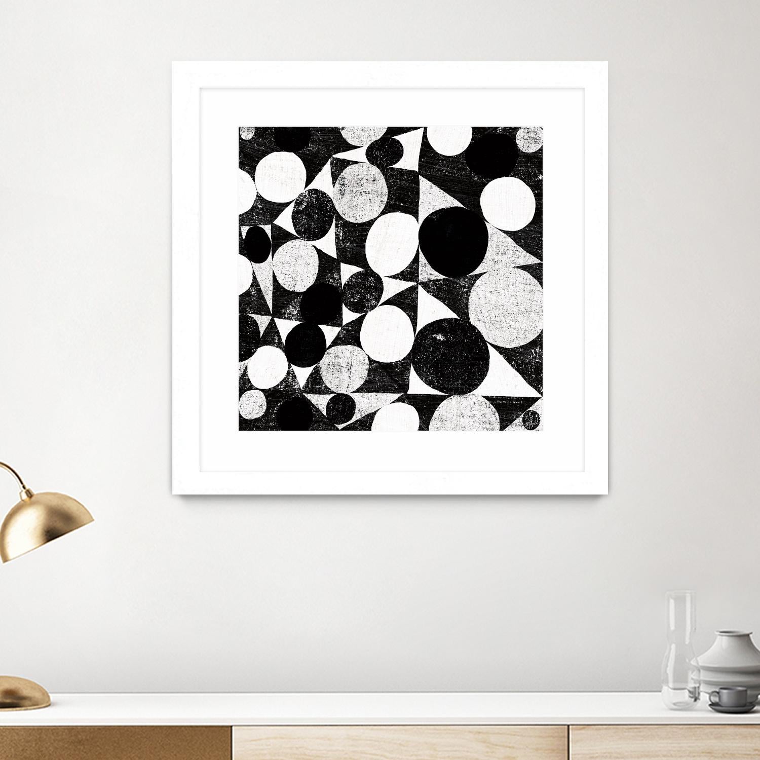 Spotty I by Michael Mullan on GIANT ART - white abstract