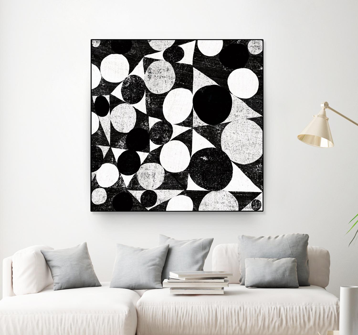 Spotty I by Michael Mullan on GIANT ART - white abstract