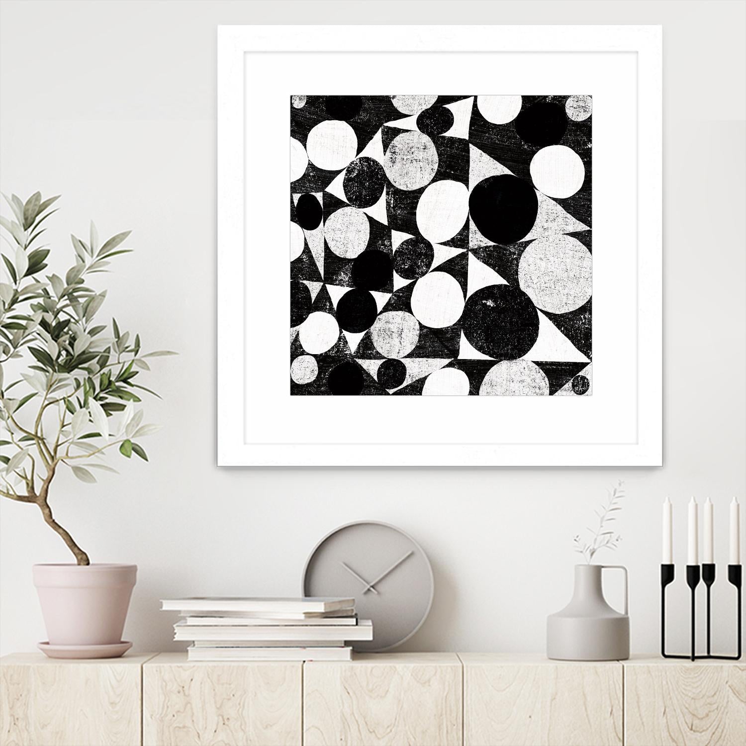 Spotty I by Michael Mullan on GIANT ART - white abstract