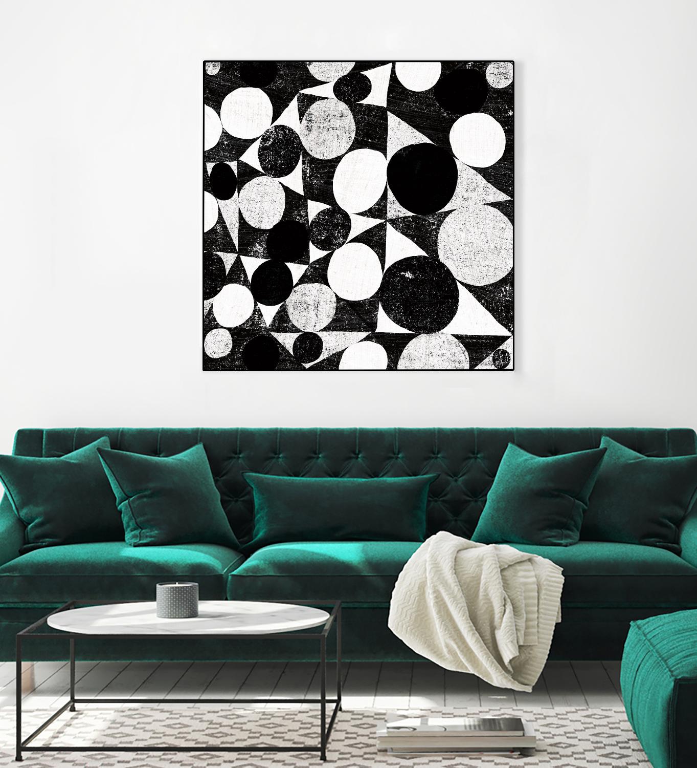 Spotty I by Michael Mullan on GIANT ART - white abstract