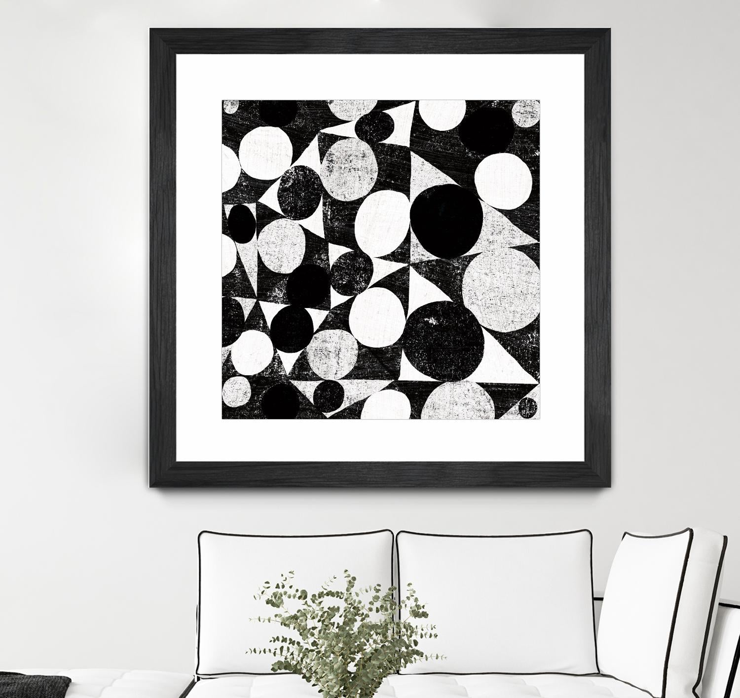 Spotty I by Michael Mullan on GIANT ART - white abstract