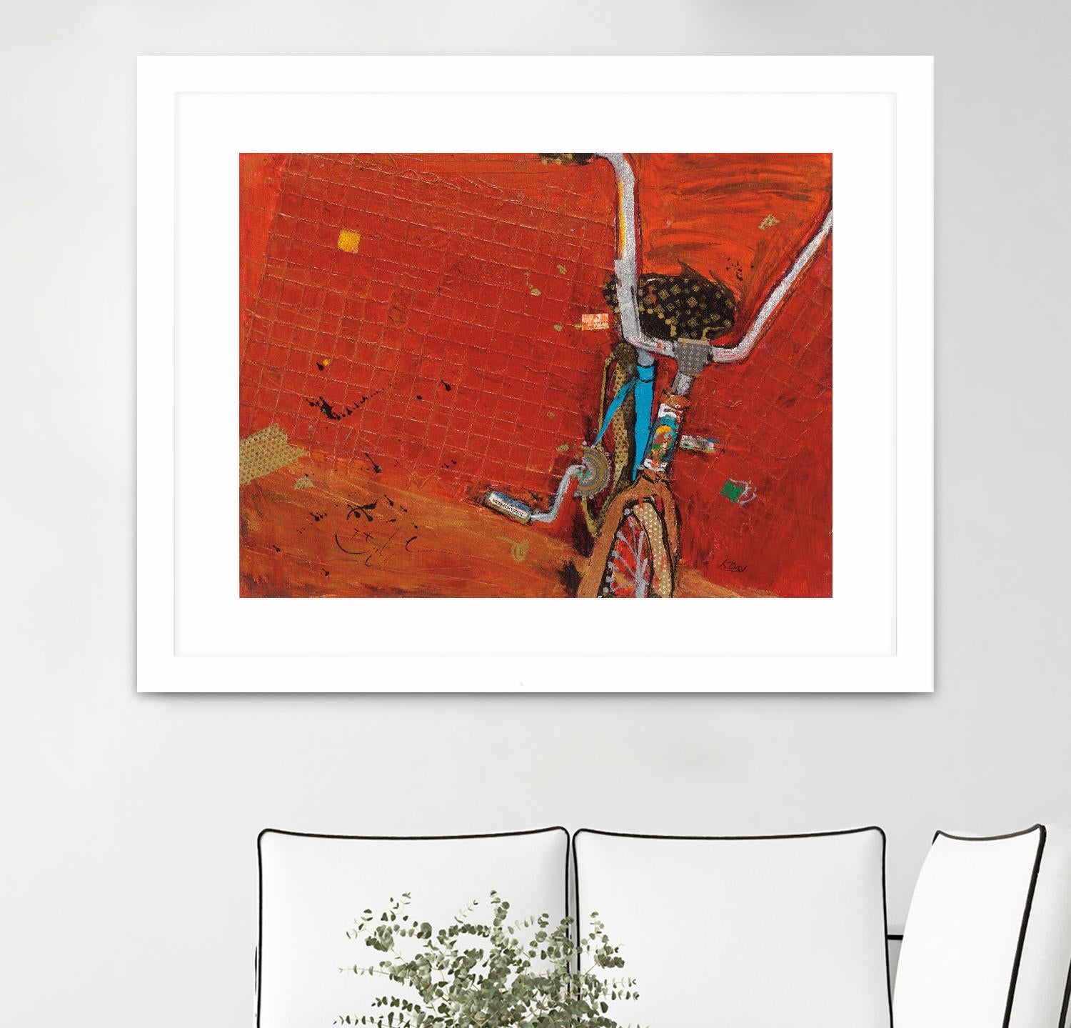 Perky T's by Kellie Day on GIANT ART - orange leisure