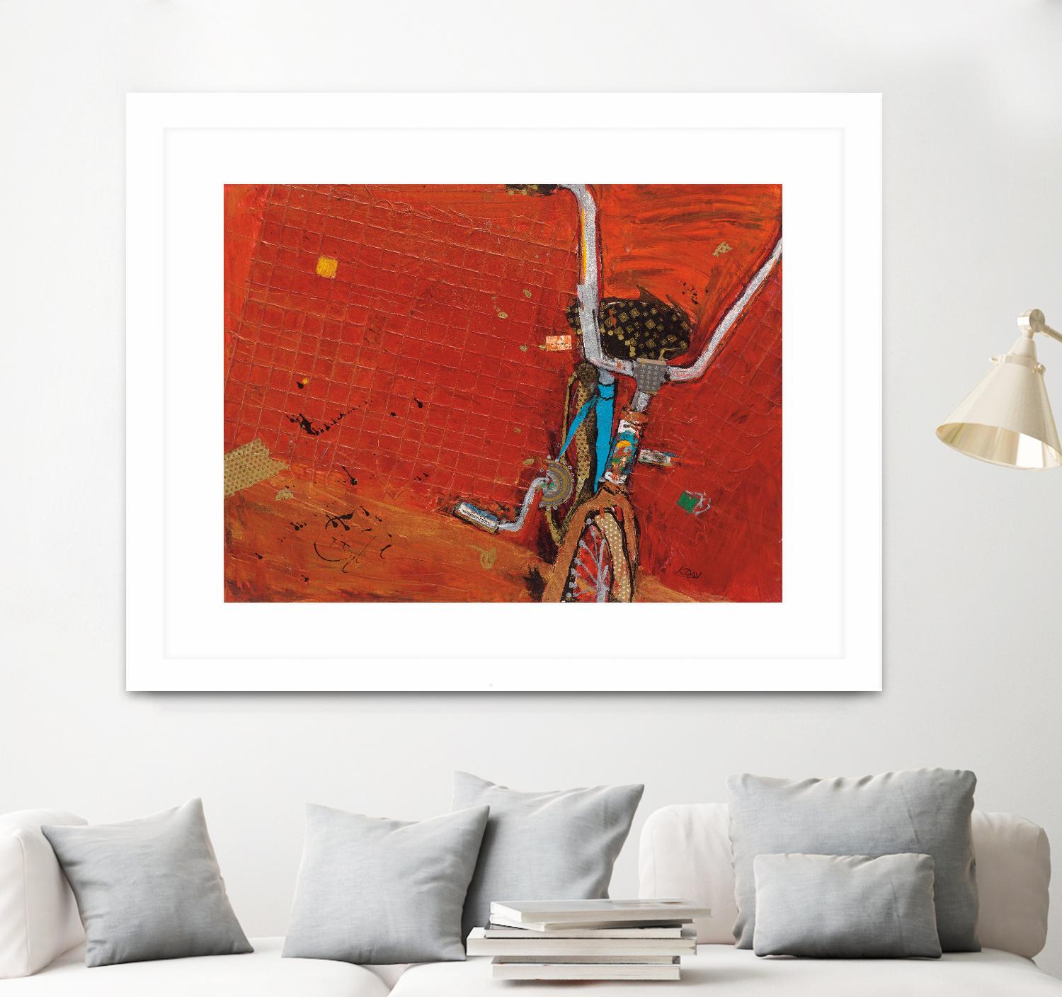 Perky T's by Kellie Day on GIANT ART - orange leisure