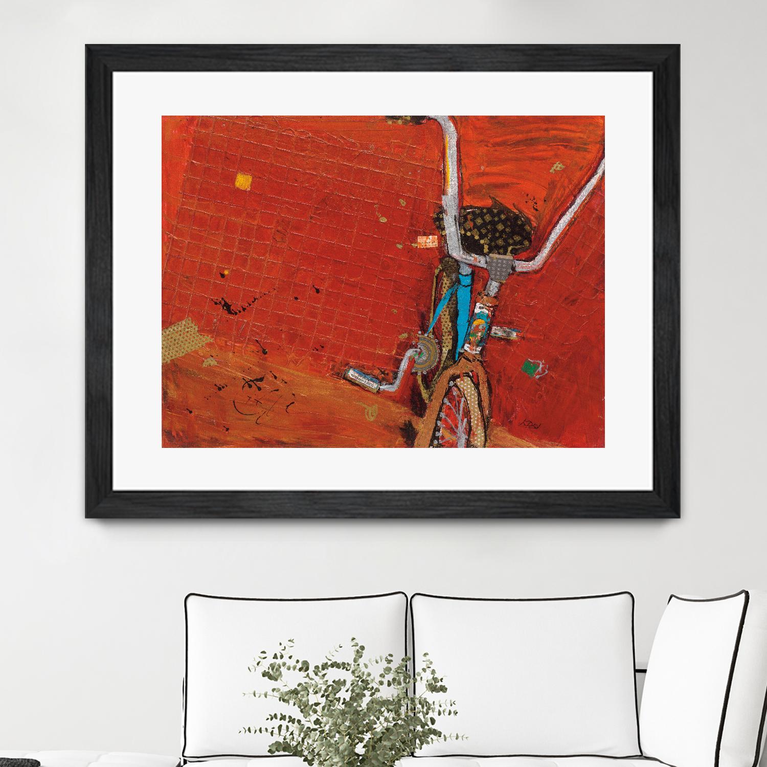 Perky T's by Kellie Day on GIANT ART - orange leisure