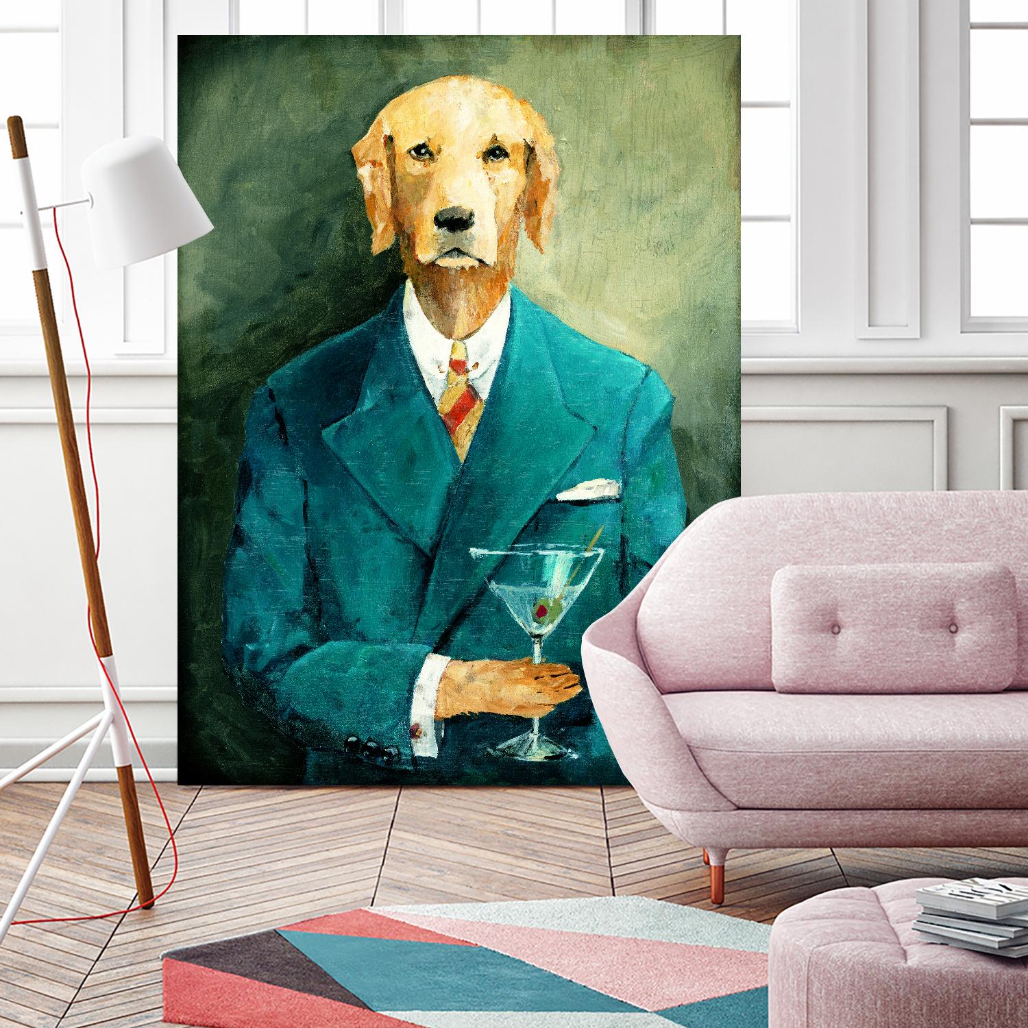 John Steinbark by Avery Tillmon on GIANT ART - grey animals