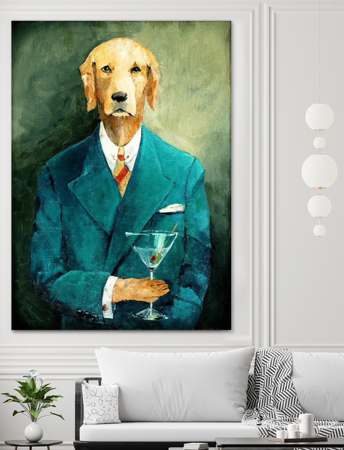 John Steinbark by Avery Tillmon on GIANT ART - grey animals