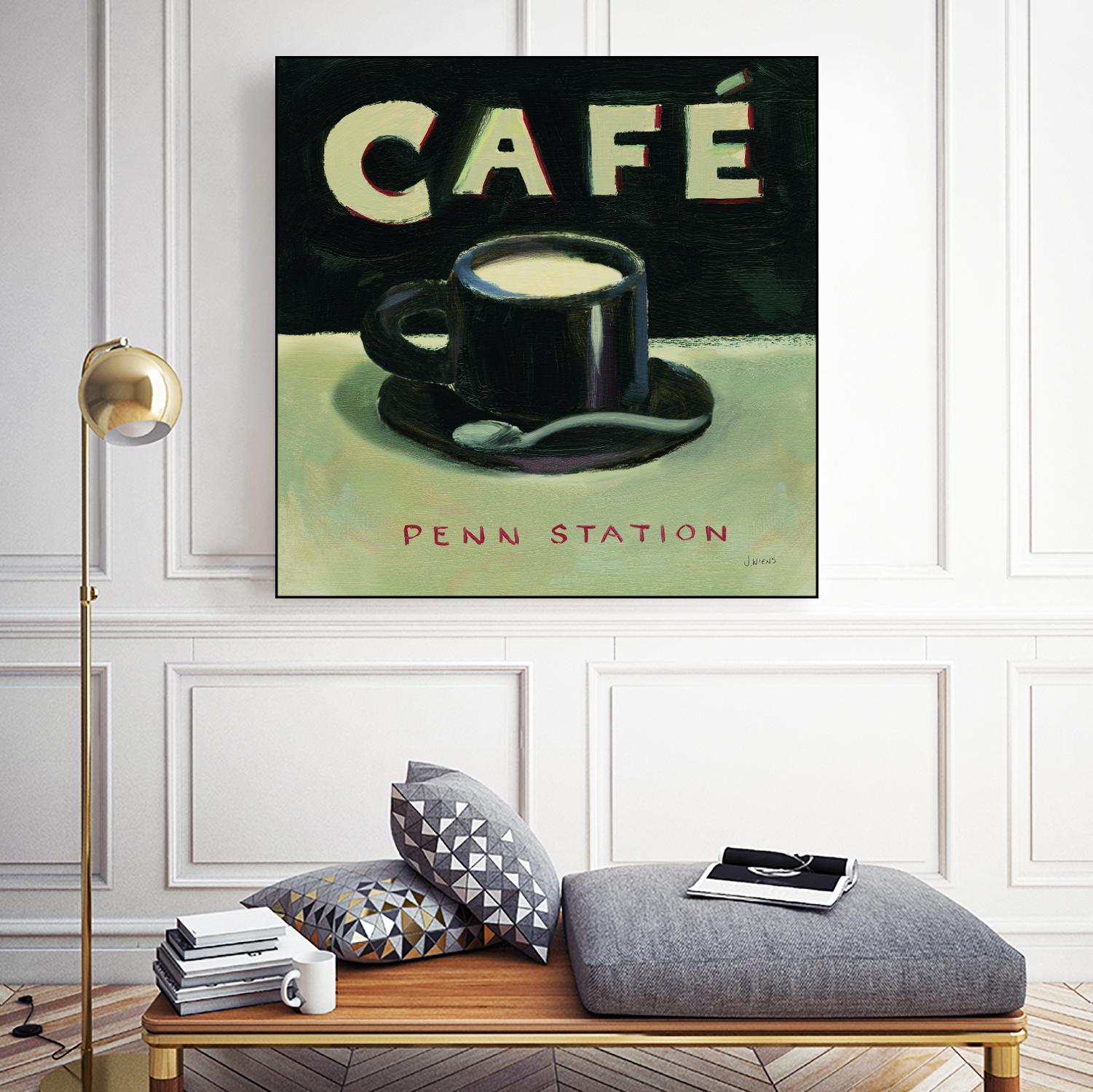 Coffee Spot I by James Wiens on GIANT ART - beige fruit-food-drink