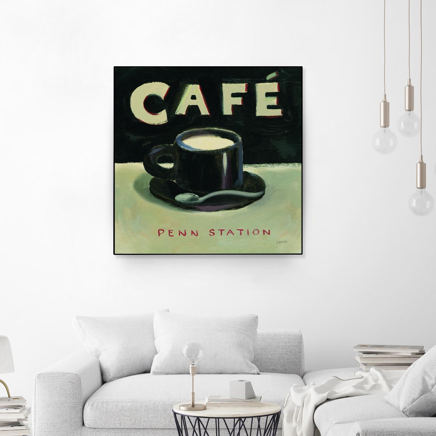 Coffee Spot I by James Wiens on GIANT ART - beige fruit-food-drink