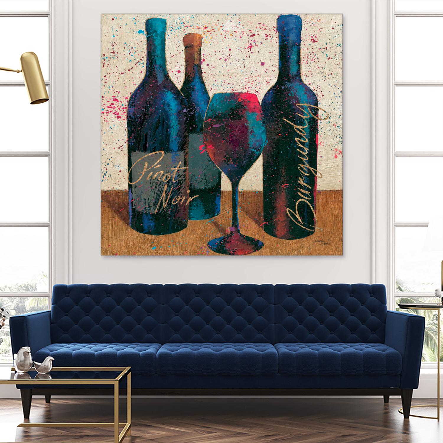 Wine Splash Light III by Wellington Studio on GIANT ART - red fruit-food-drink